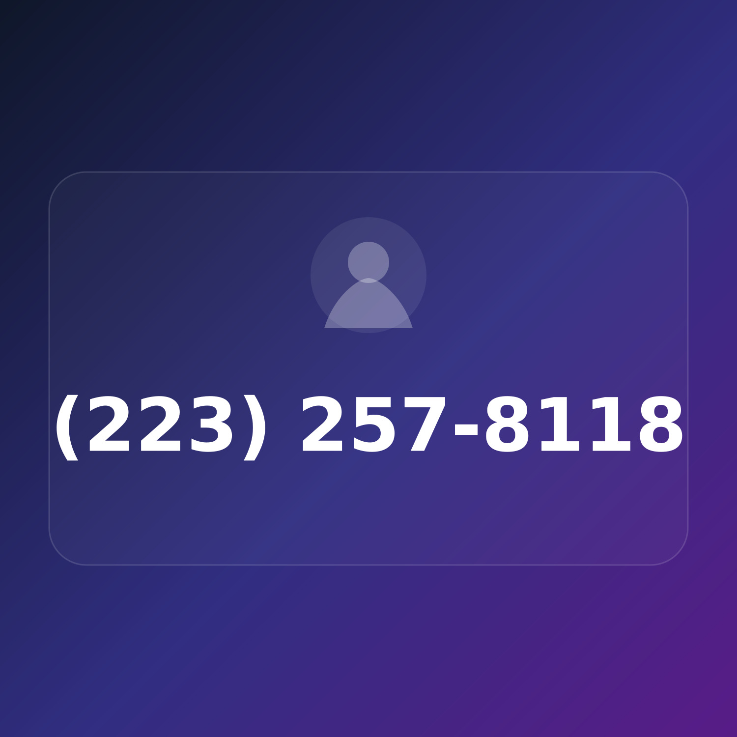 (223) 257-8118 product image