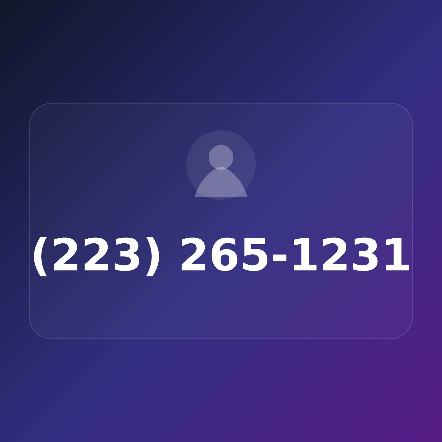 (223) 265-1231 product image