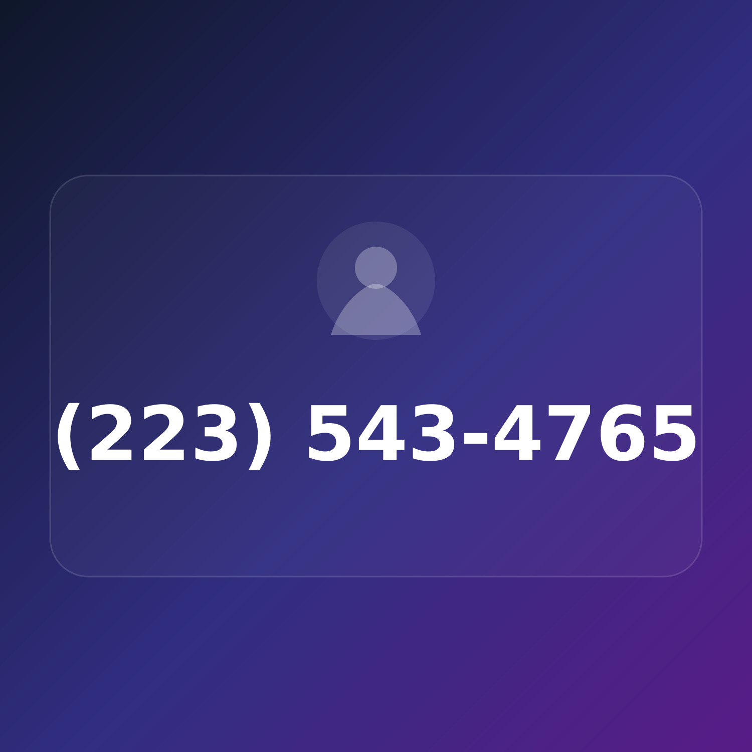 (223) 543-4765 product image