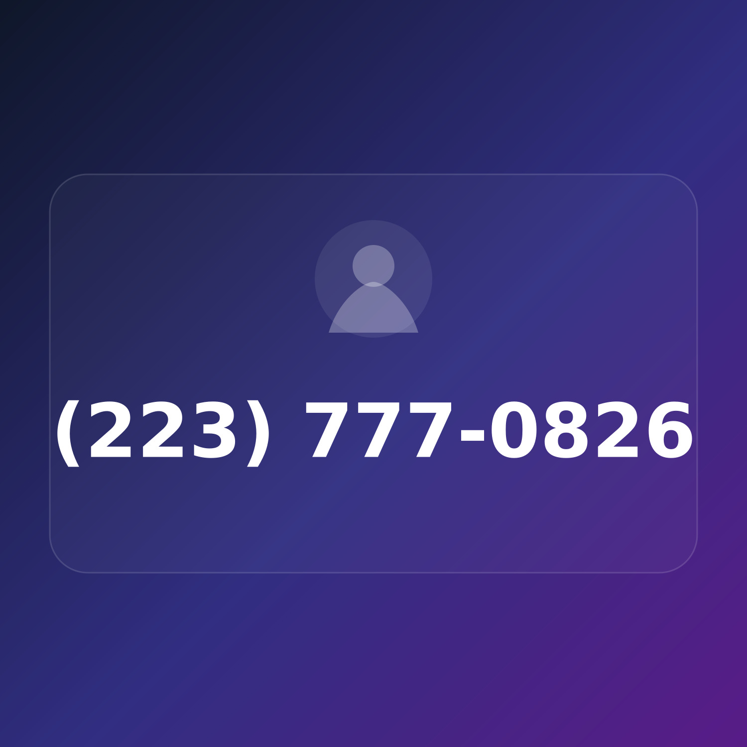 (223) 777-0826 product image