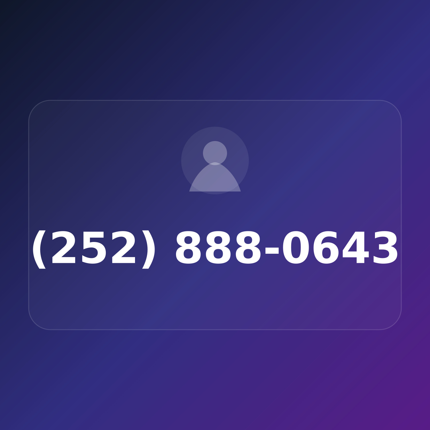 (252) 888-0643 product image