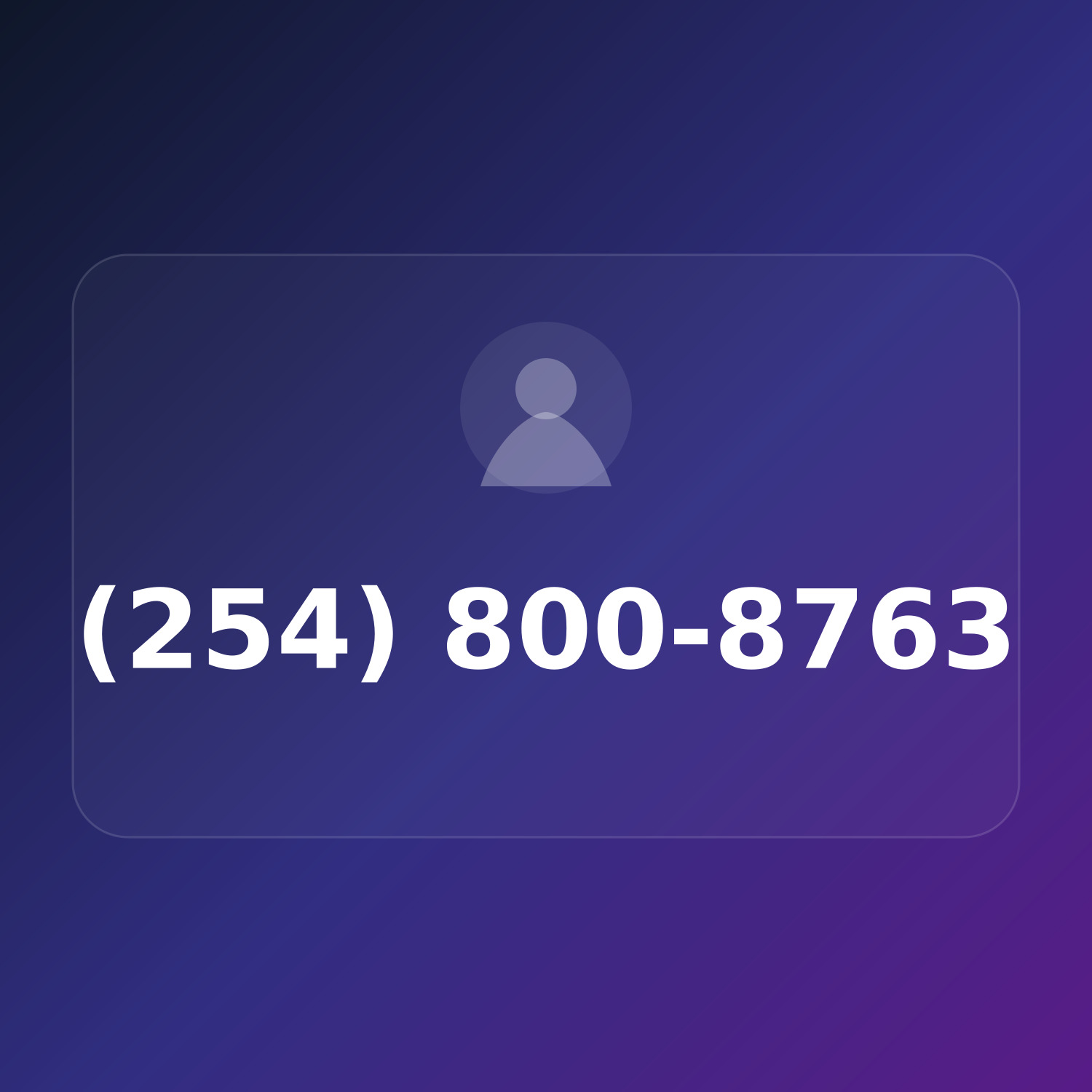 (254) 800-8763 product image