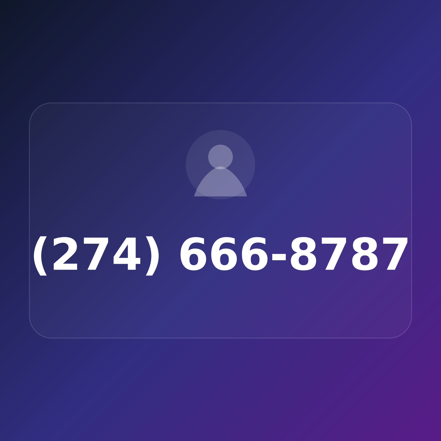 (274) 666-8787 product image