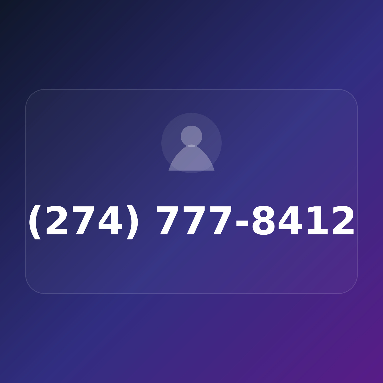 (274) 777-8412 product image