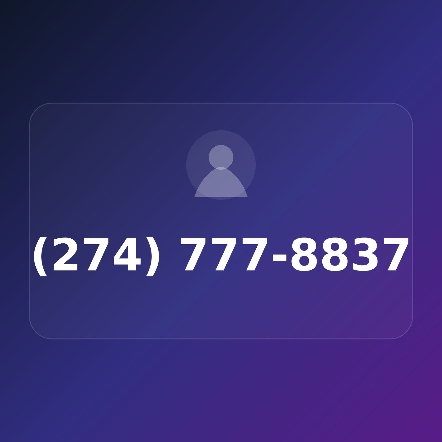 (274) 777-8837 product image