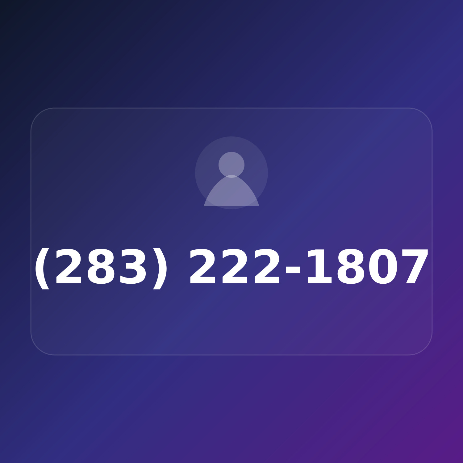 (283) 222-1807 product image
