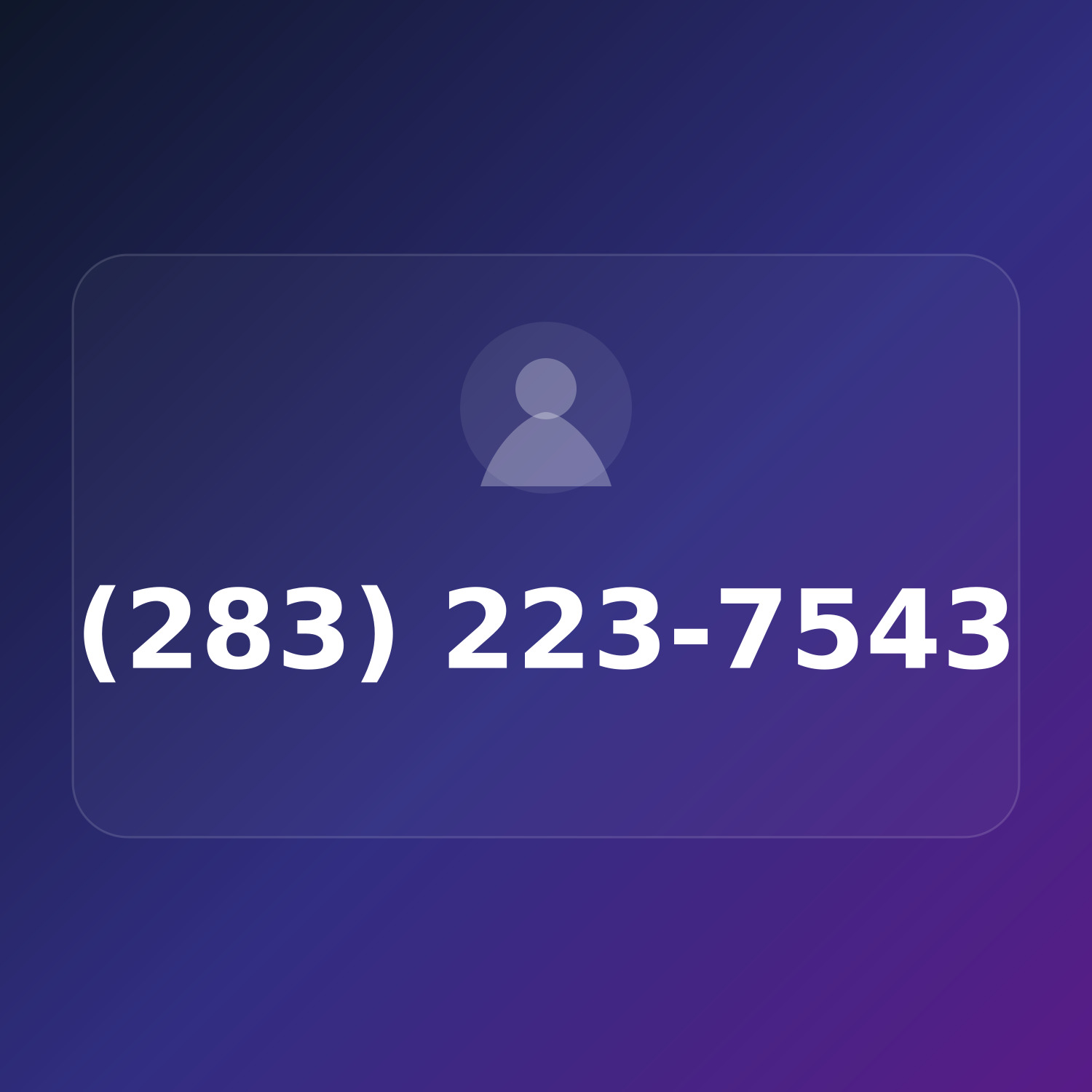 (283) 223-7543 product image