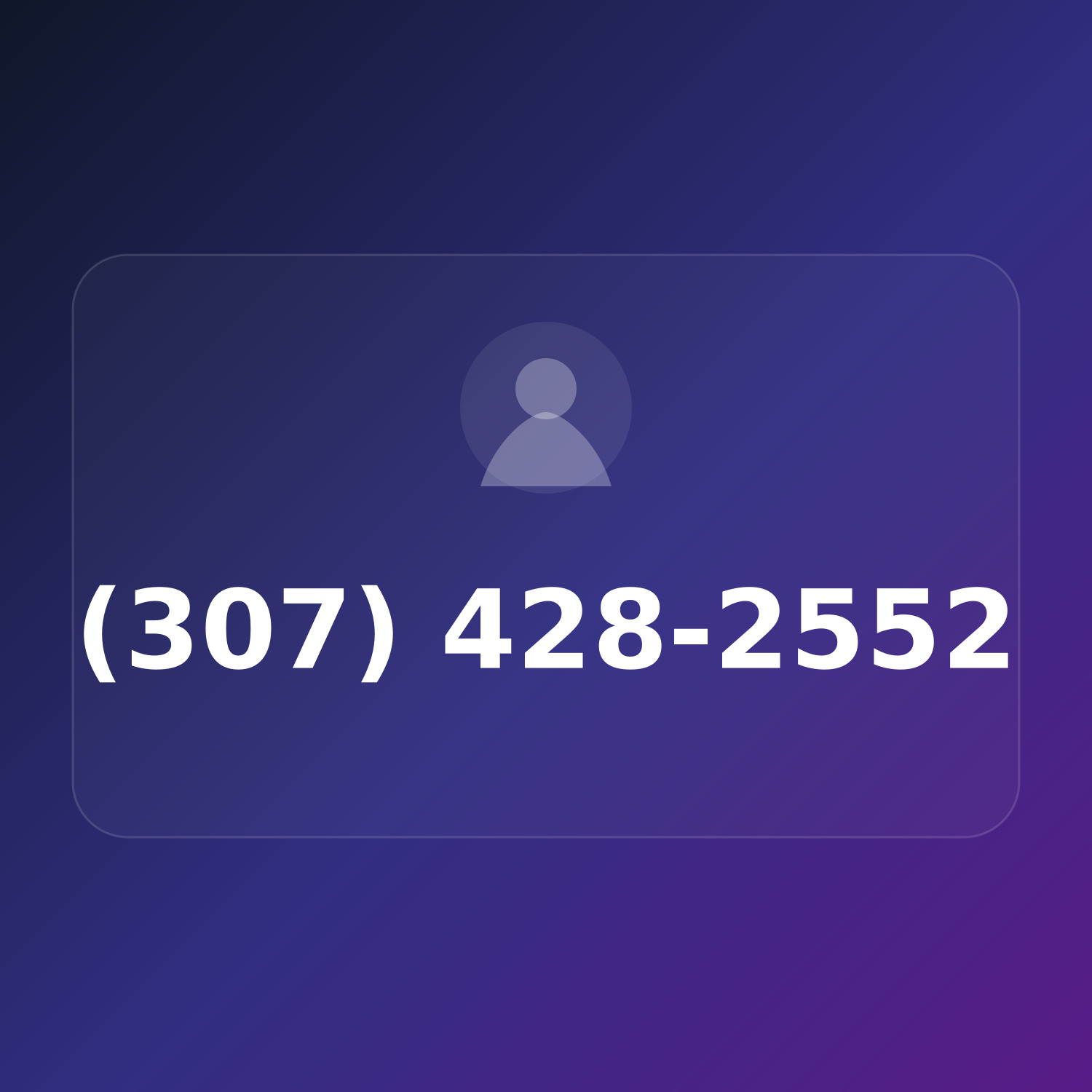 (307) 428-2552 product image