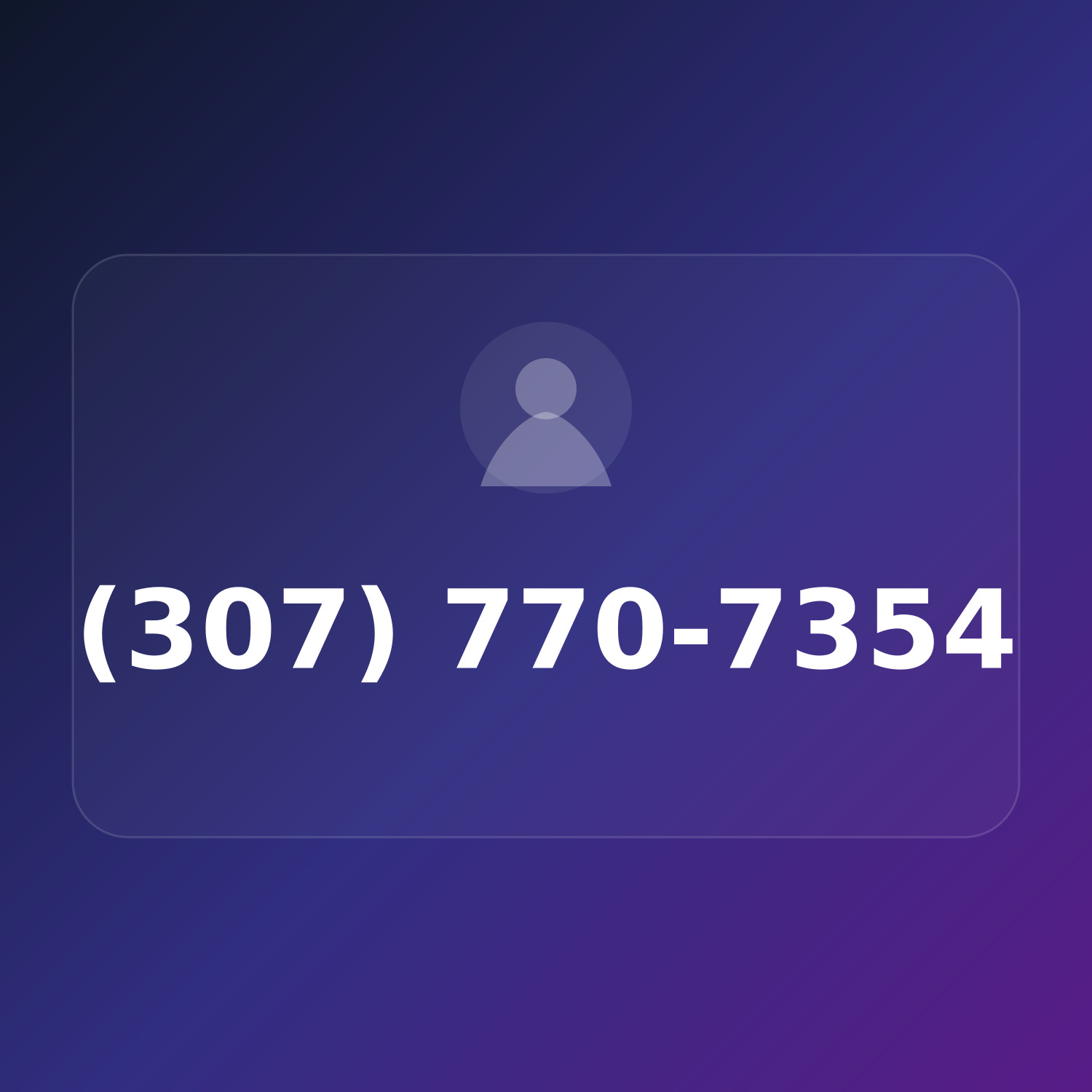 (307) 770-7354 product image