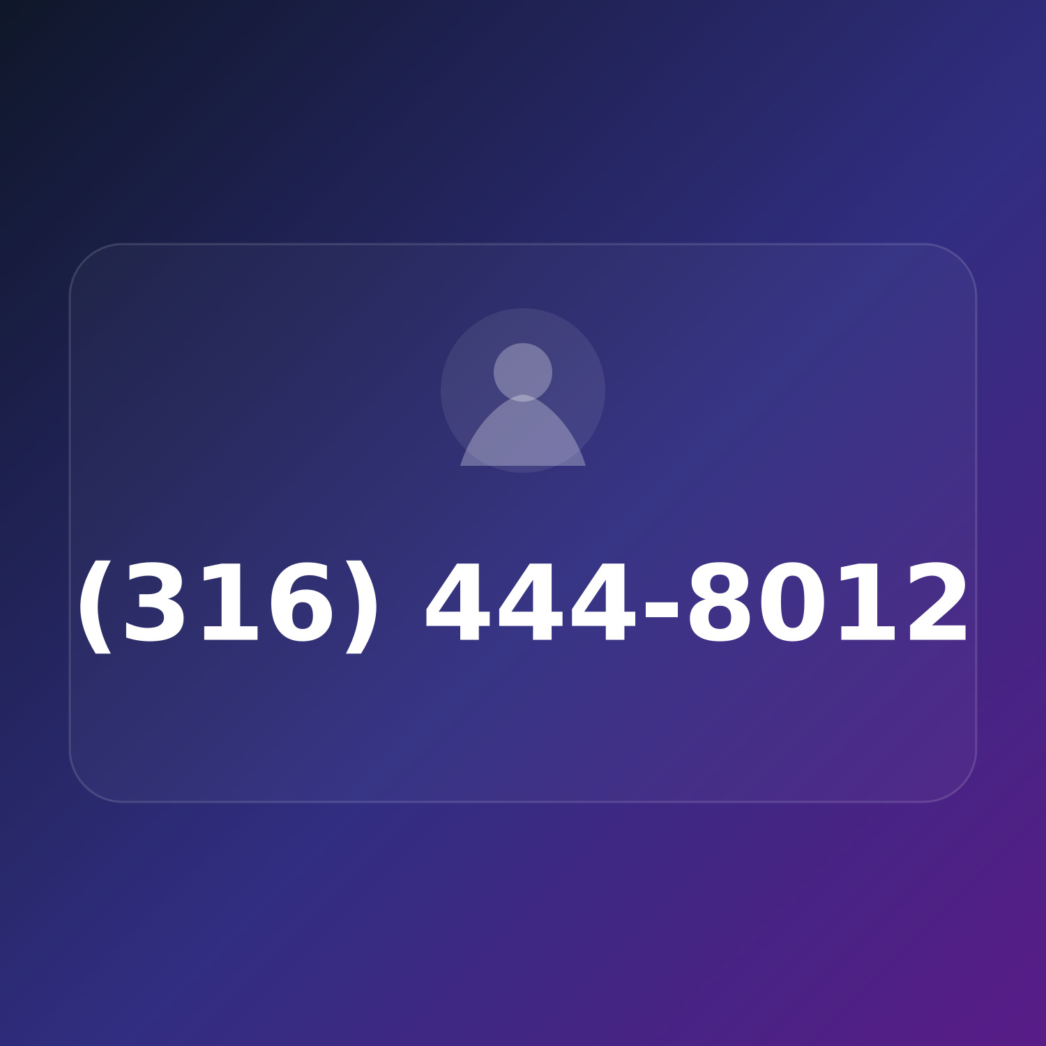 (316) 444-8012 product image