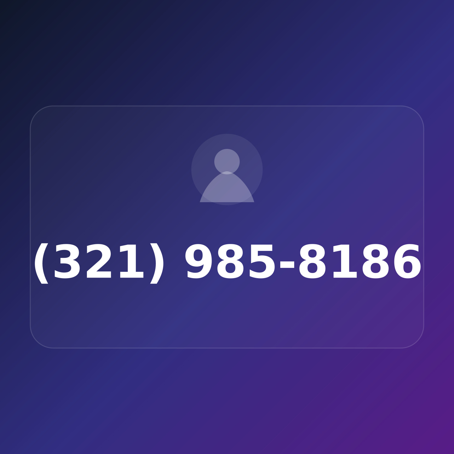 (321) 985-8186 product image