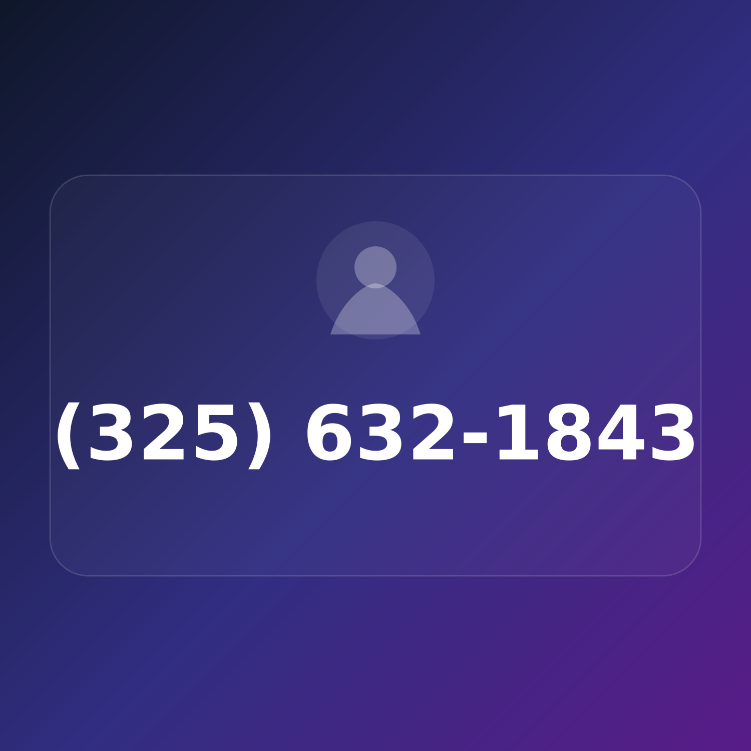 (325) 632-1843 product image
