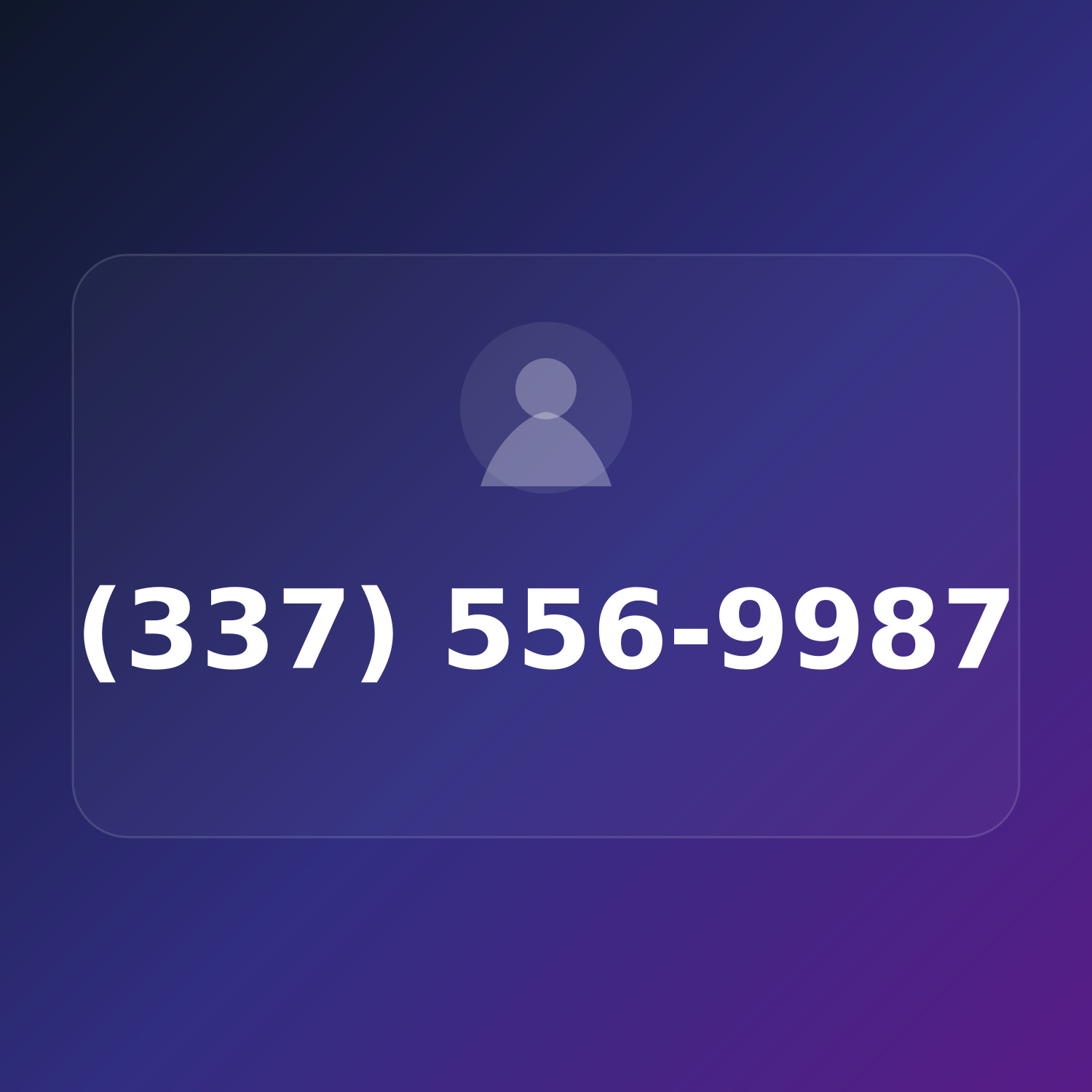 (337) 556-9987 product image