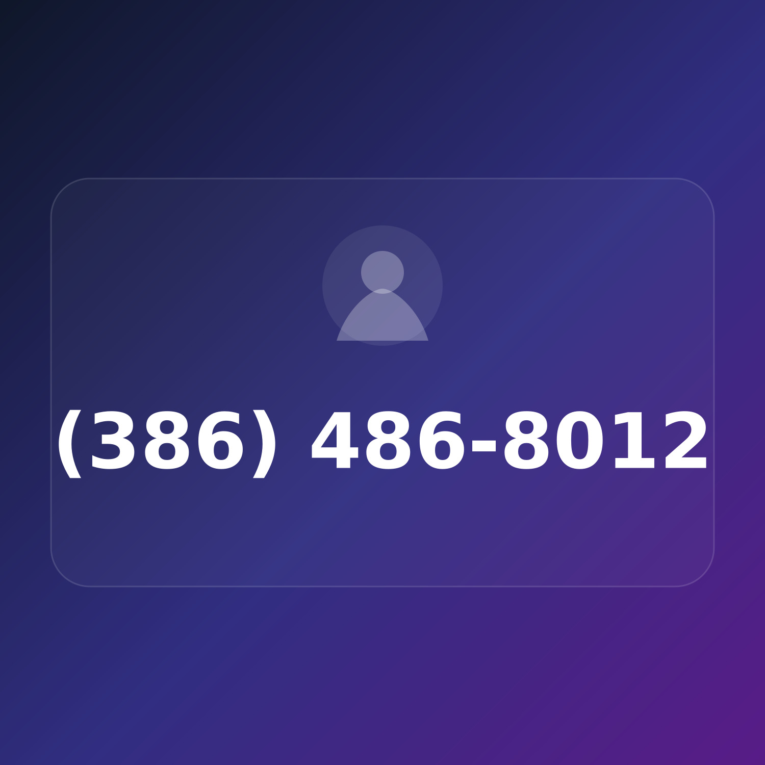 (386) 486-8012 product image