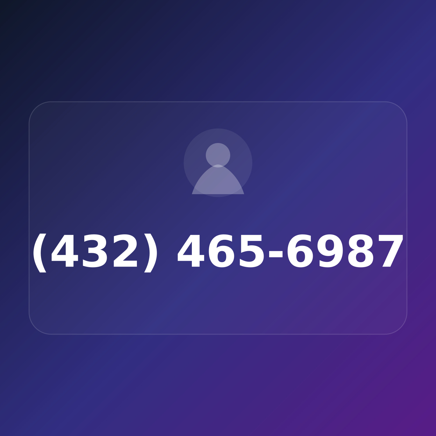 (432) 465-6987 product image
