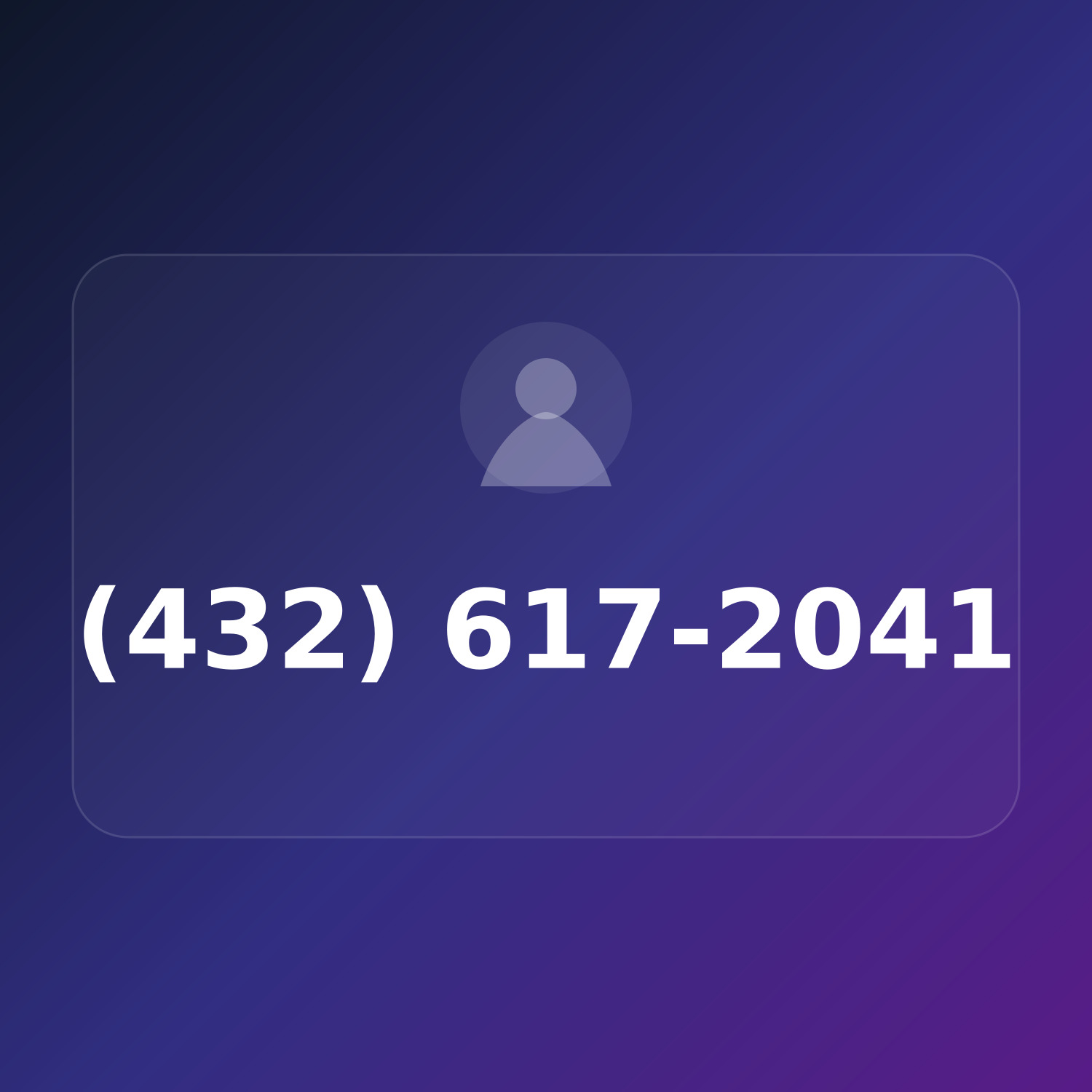 (432) 617-2041 product image