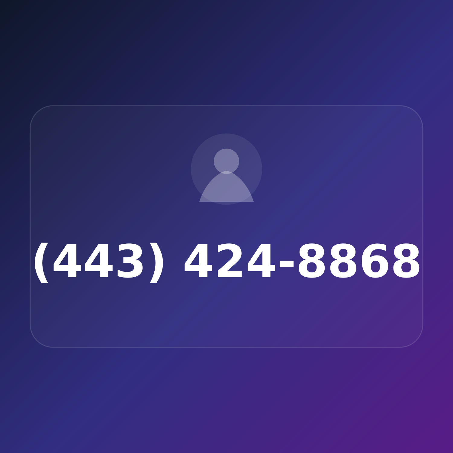 (443) 424-8868 product image