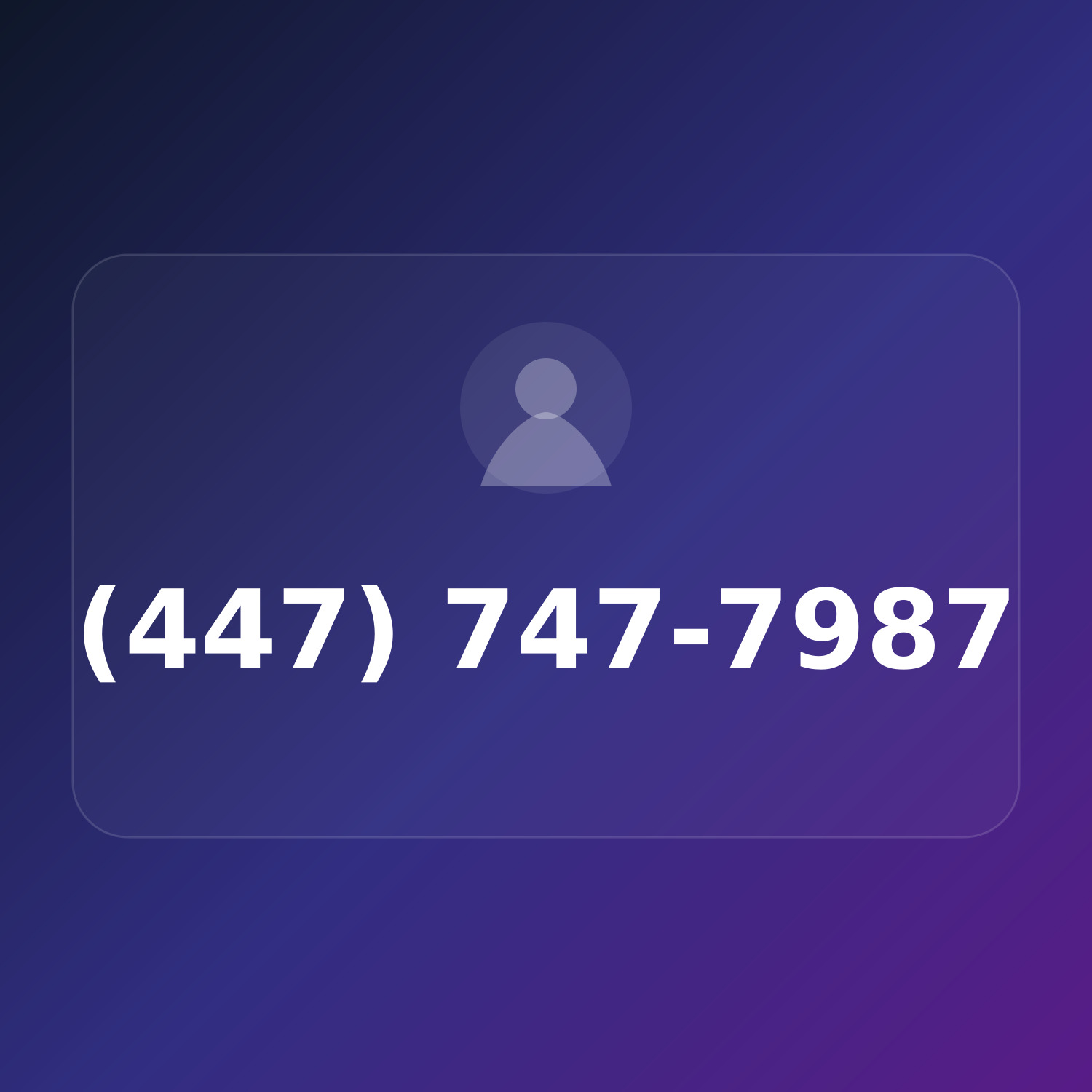 (447) 747-7987 product image