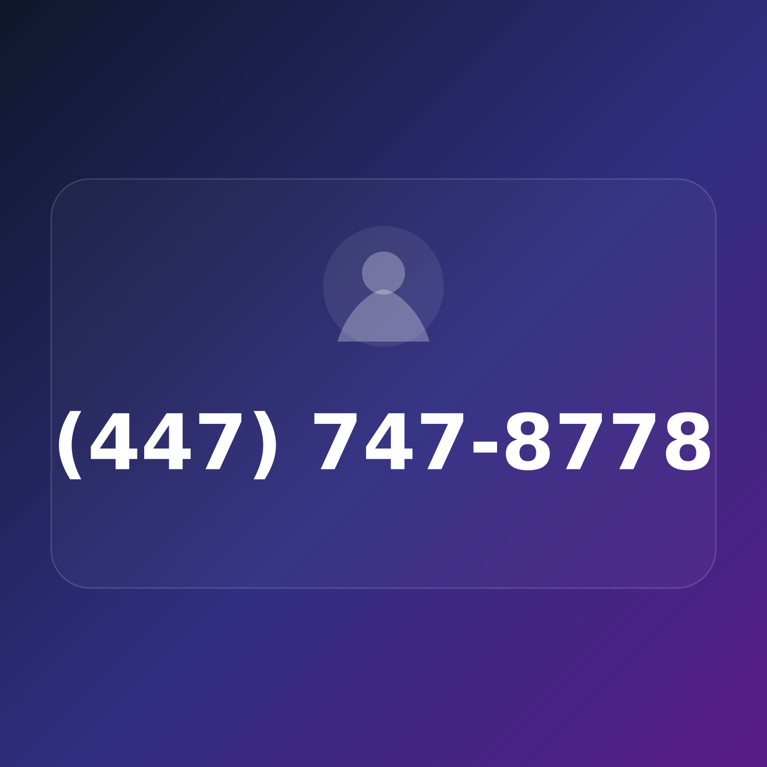 (447) 747-8778 product image