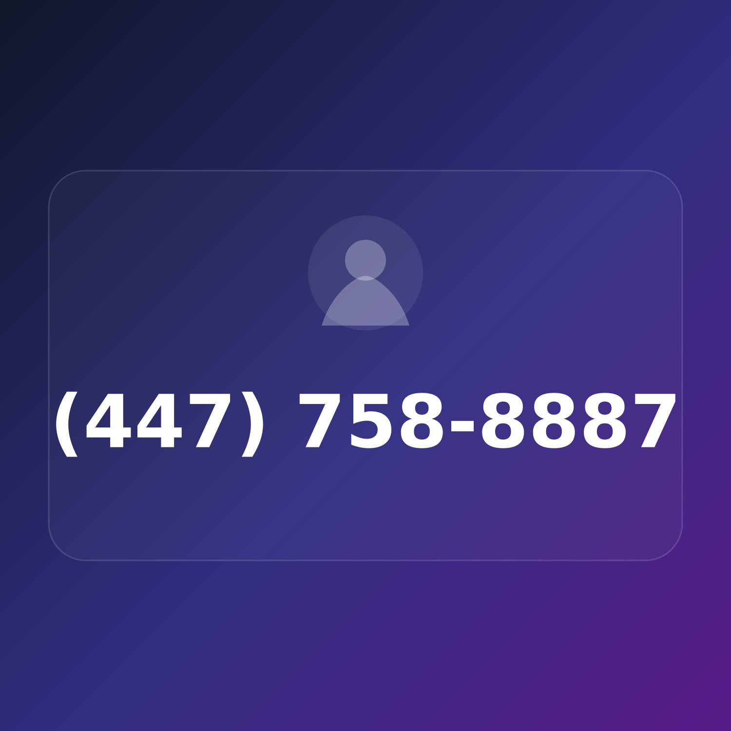 (447) 758-8887 product image