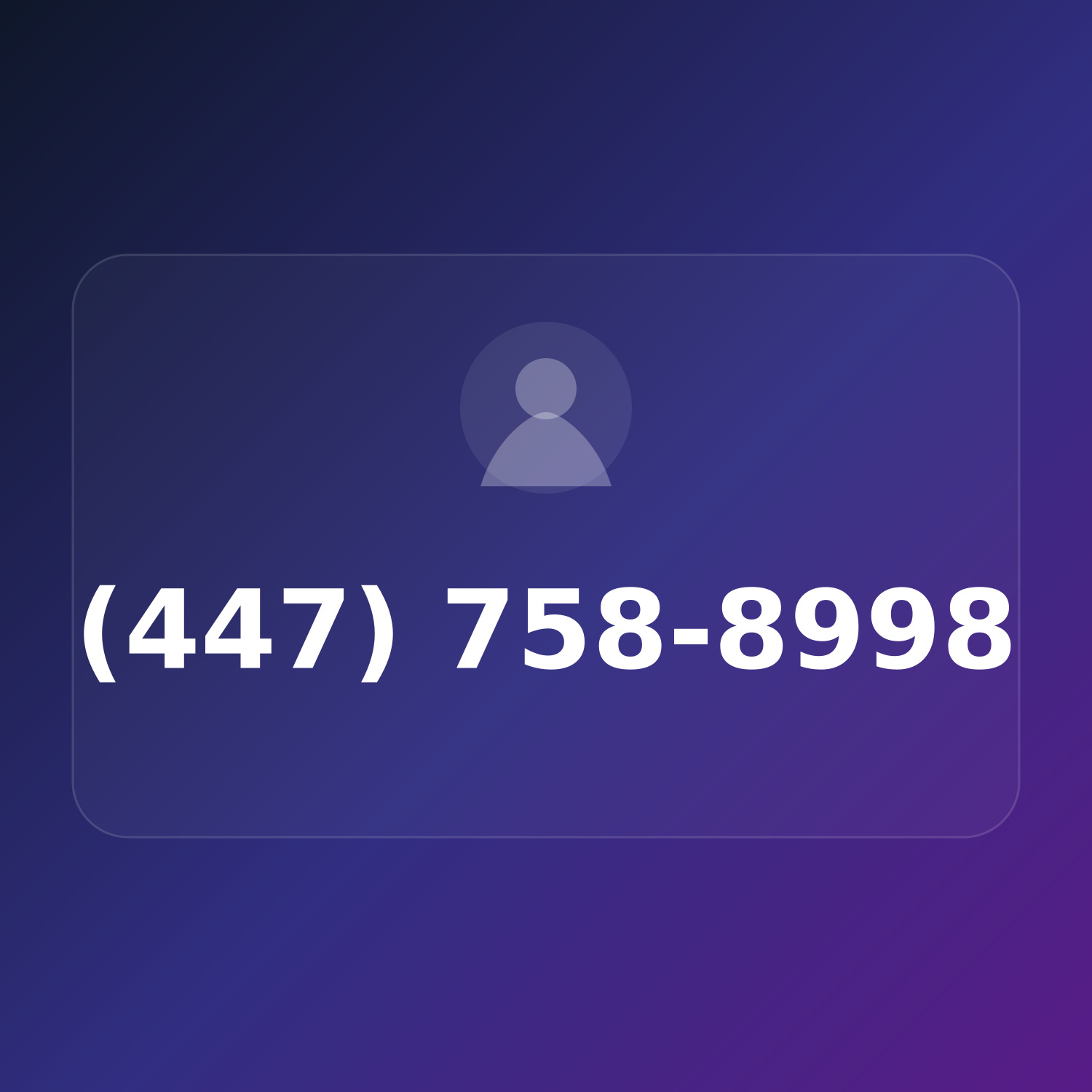 (447) 758-8998 product image