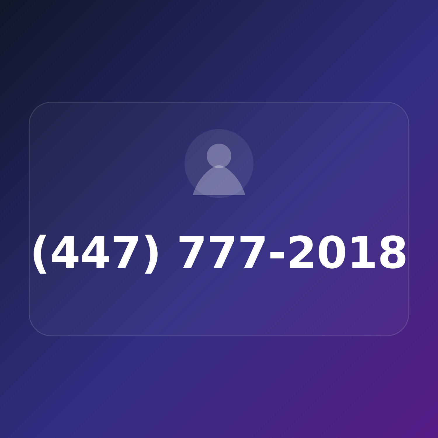 (447) 777-2018 product image