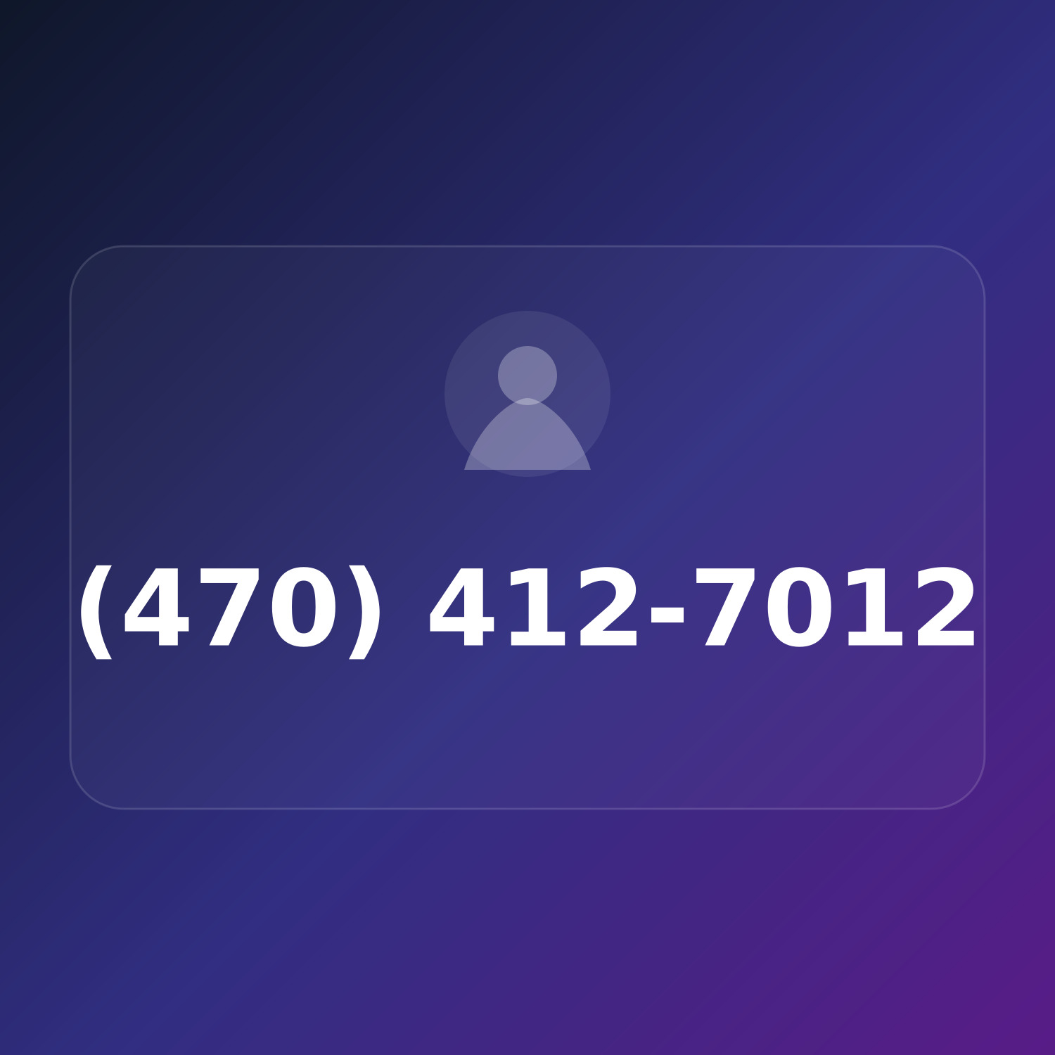 (470) 412-7012 product image