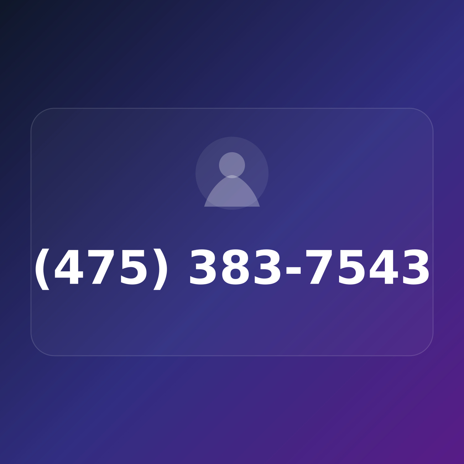 (475) 383-7543 product image