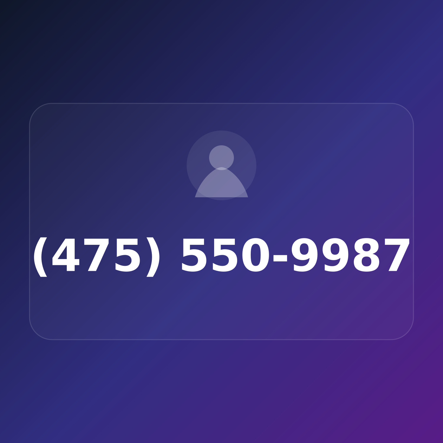 (475) 550-9987 product image