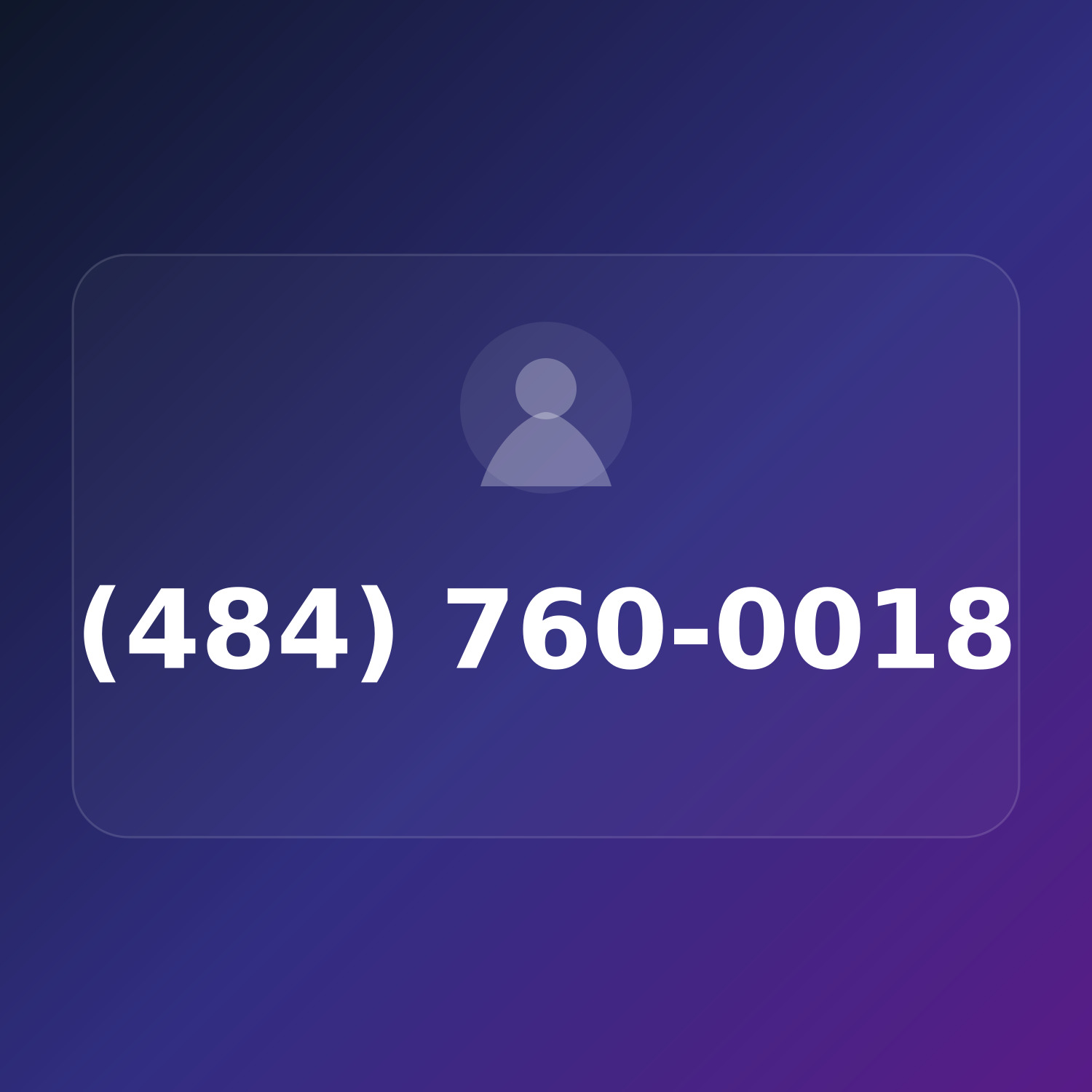 (484) 760-0018 product image
