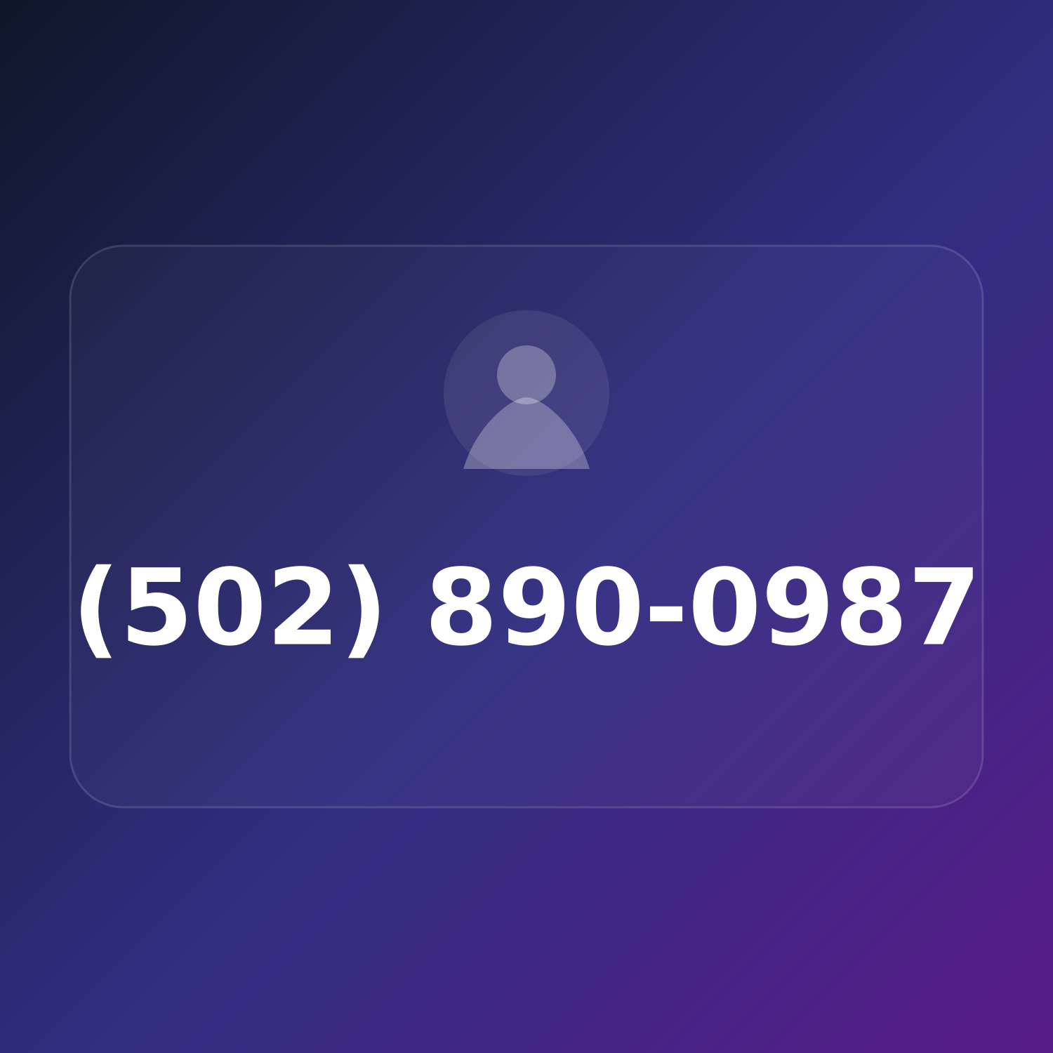 (502) 890-0987 product image