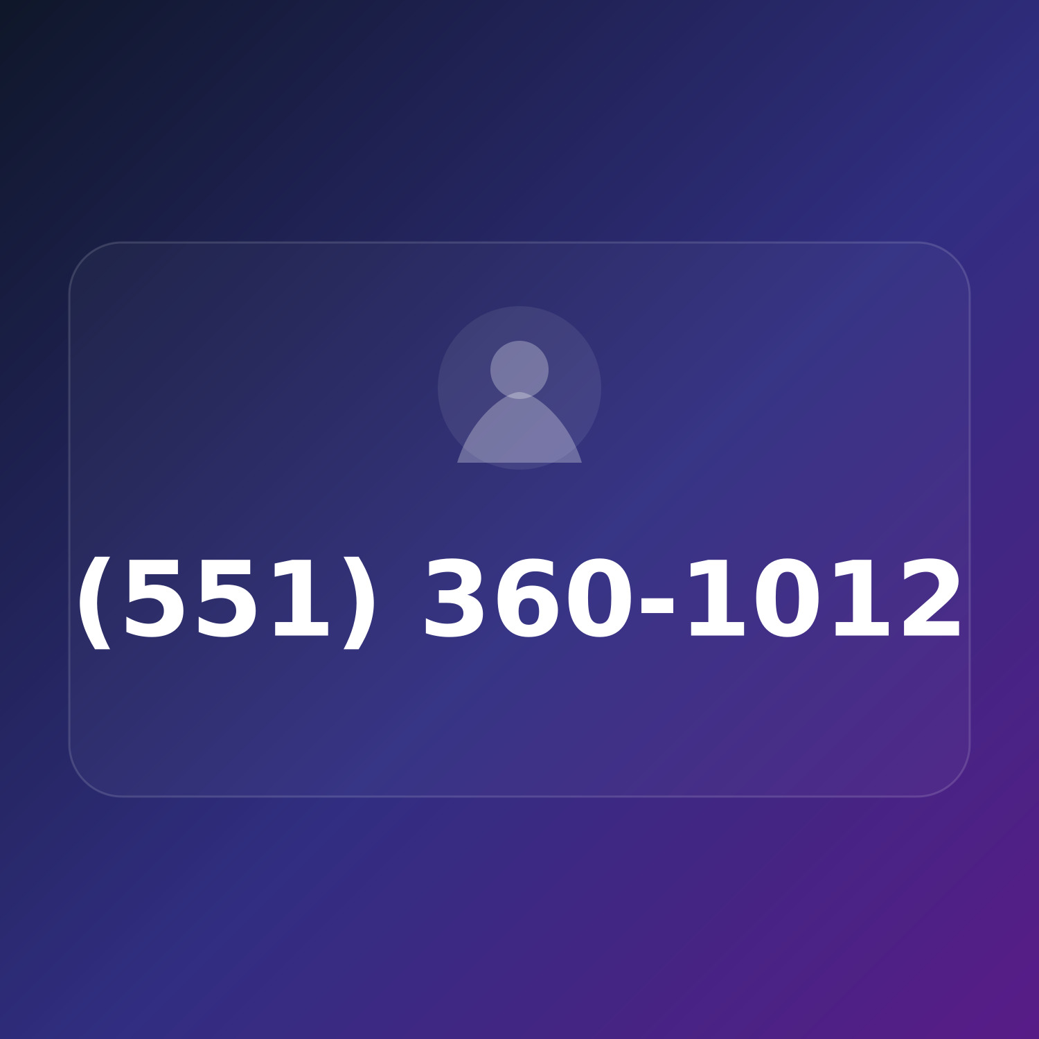 (551) 360-1012 product image