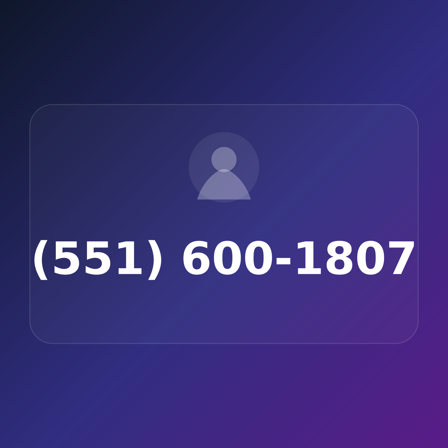 (551) 600-1807 product image