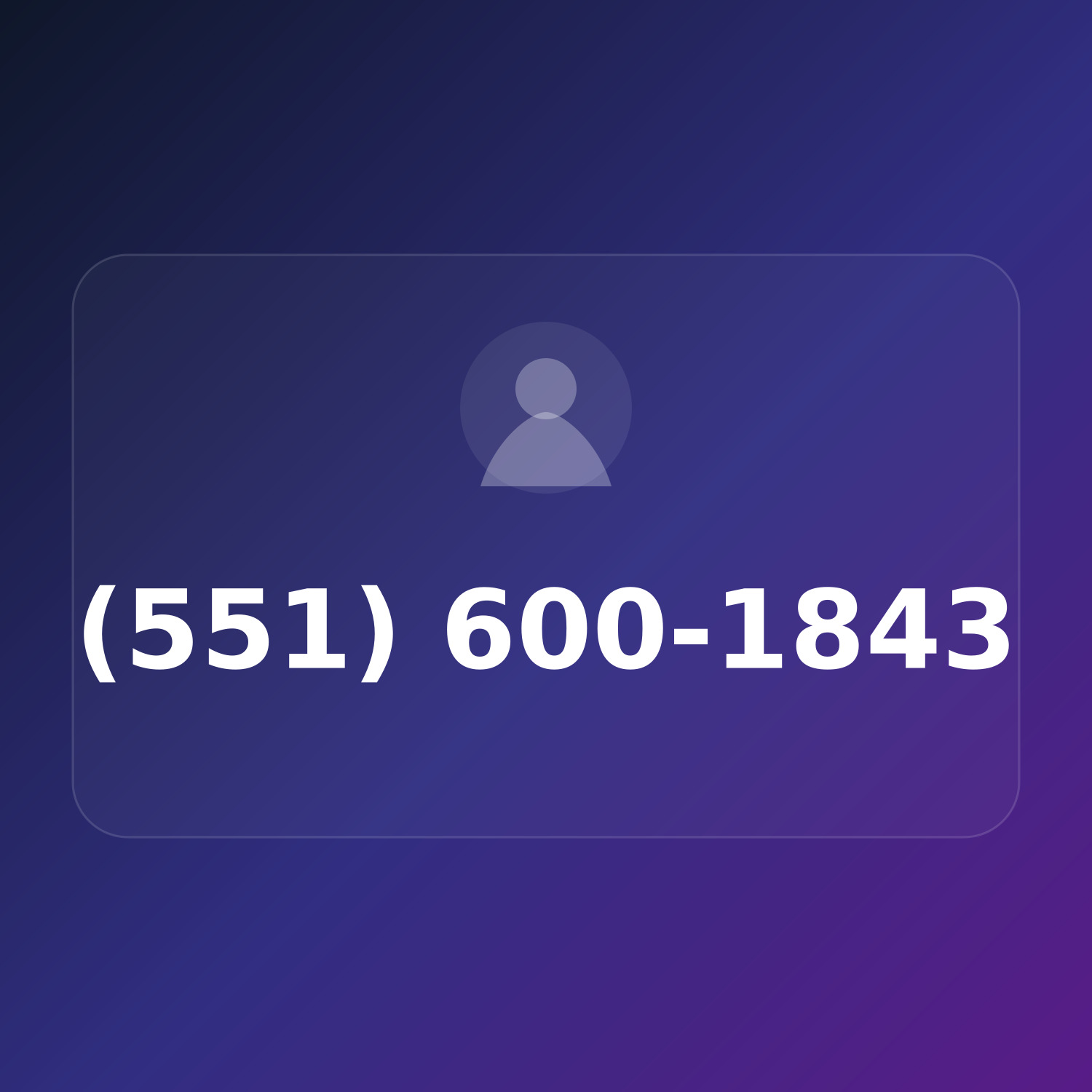 (551) 600-1843 product image