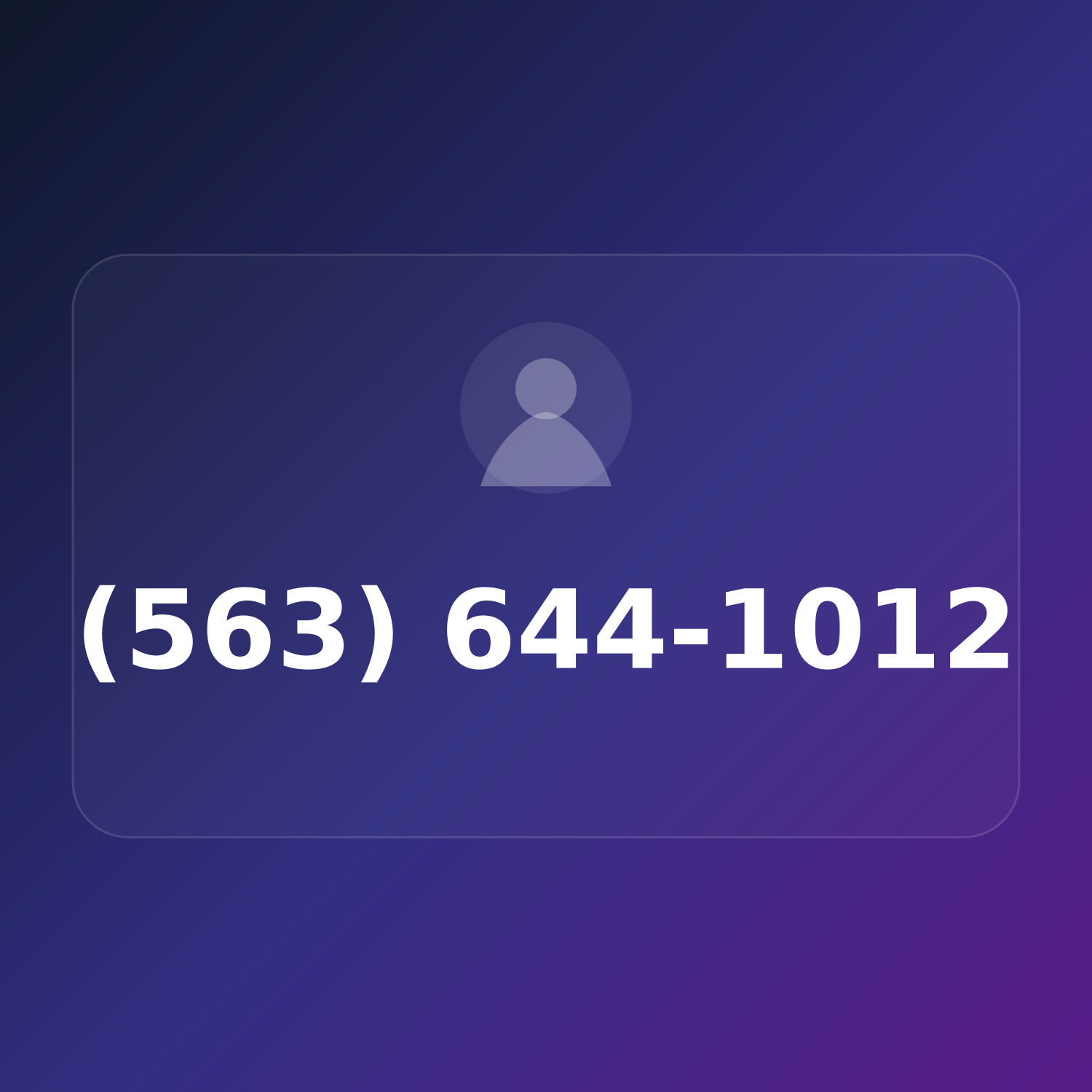 (563) 644-1012 product image