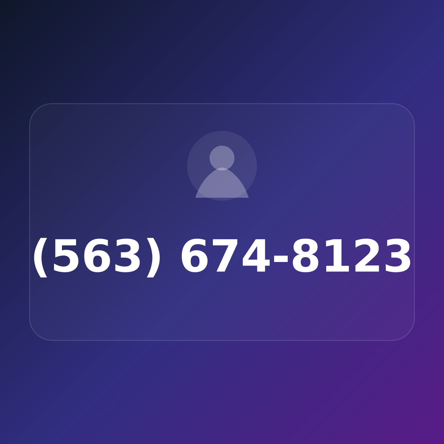 (563) 674-8123 product image