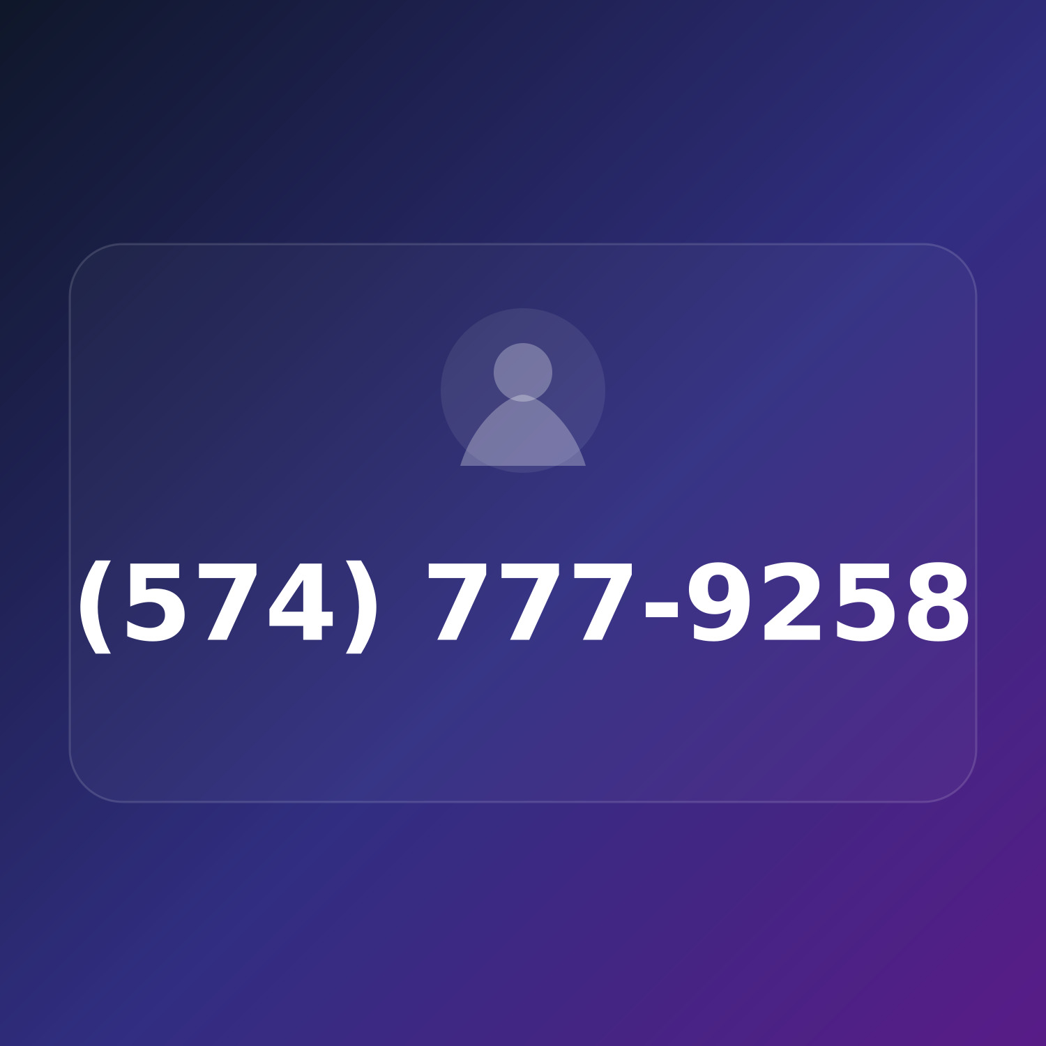 (574) 777-9258 product image