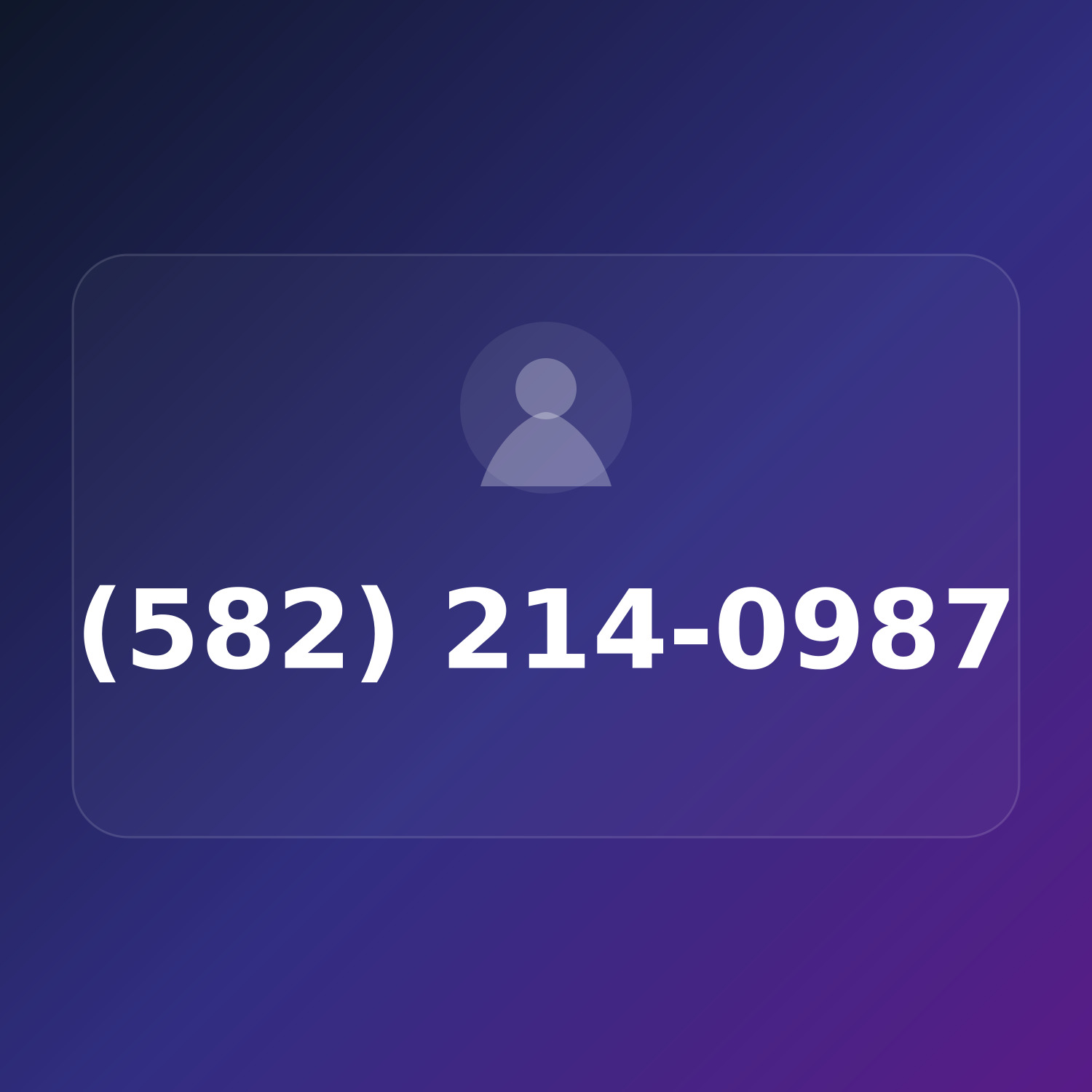 (582) 214-0987 product image