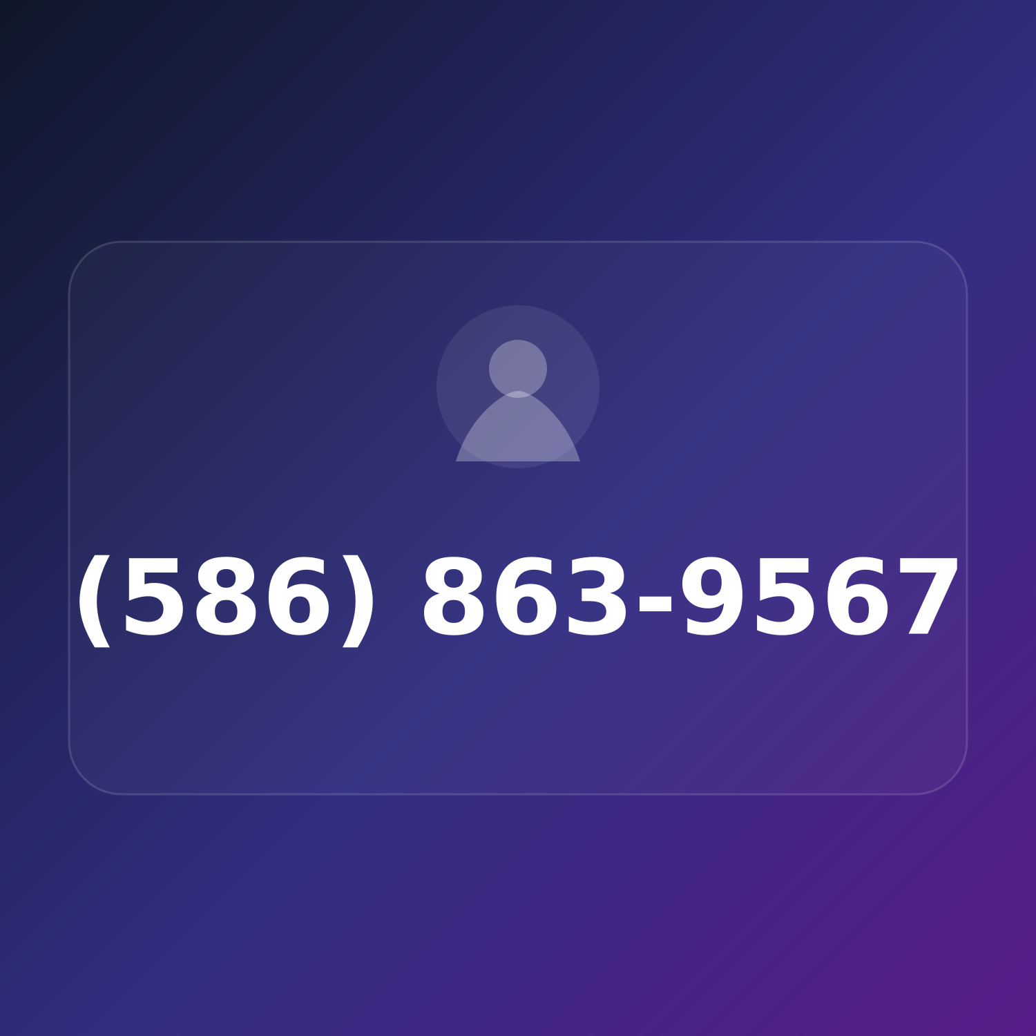 (586) 863-9567 product image