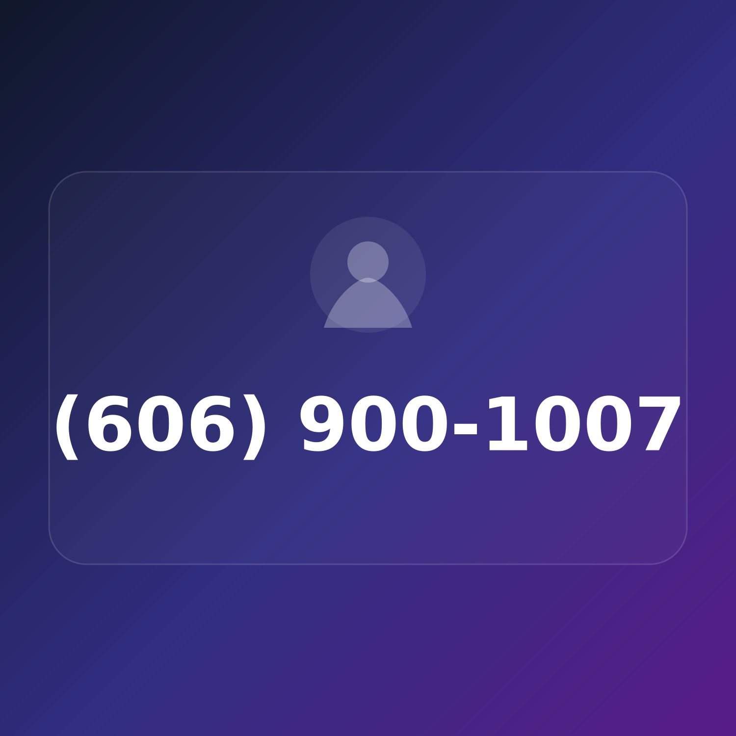 (606) 900-1007 product image