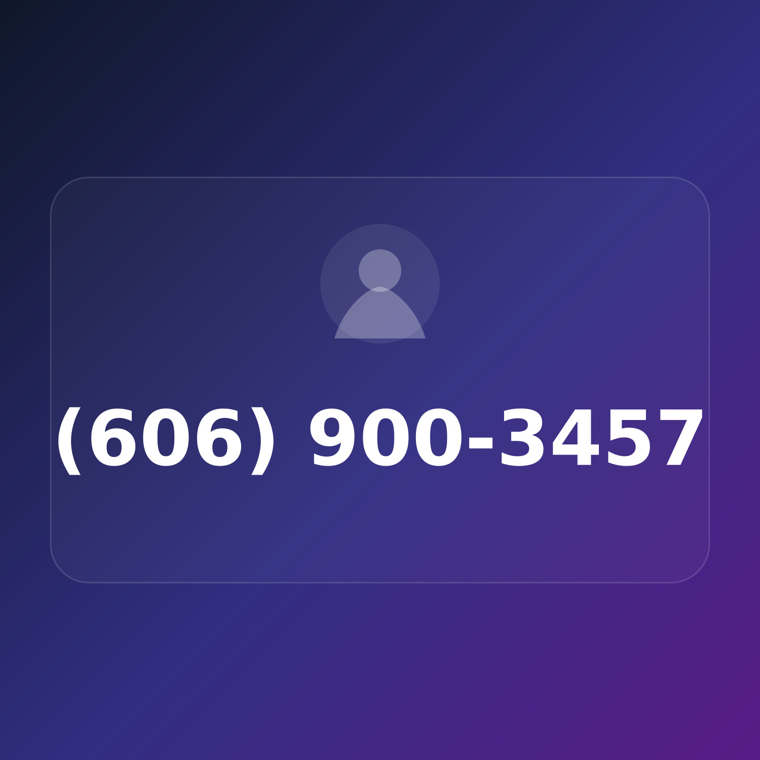 (606) 900-3457 product image