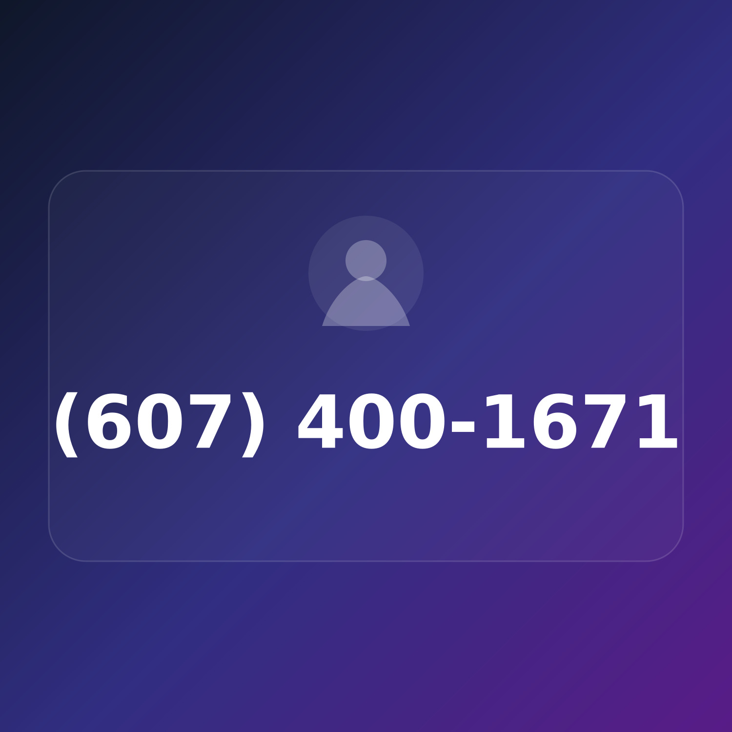 (607) 400-1671 product image