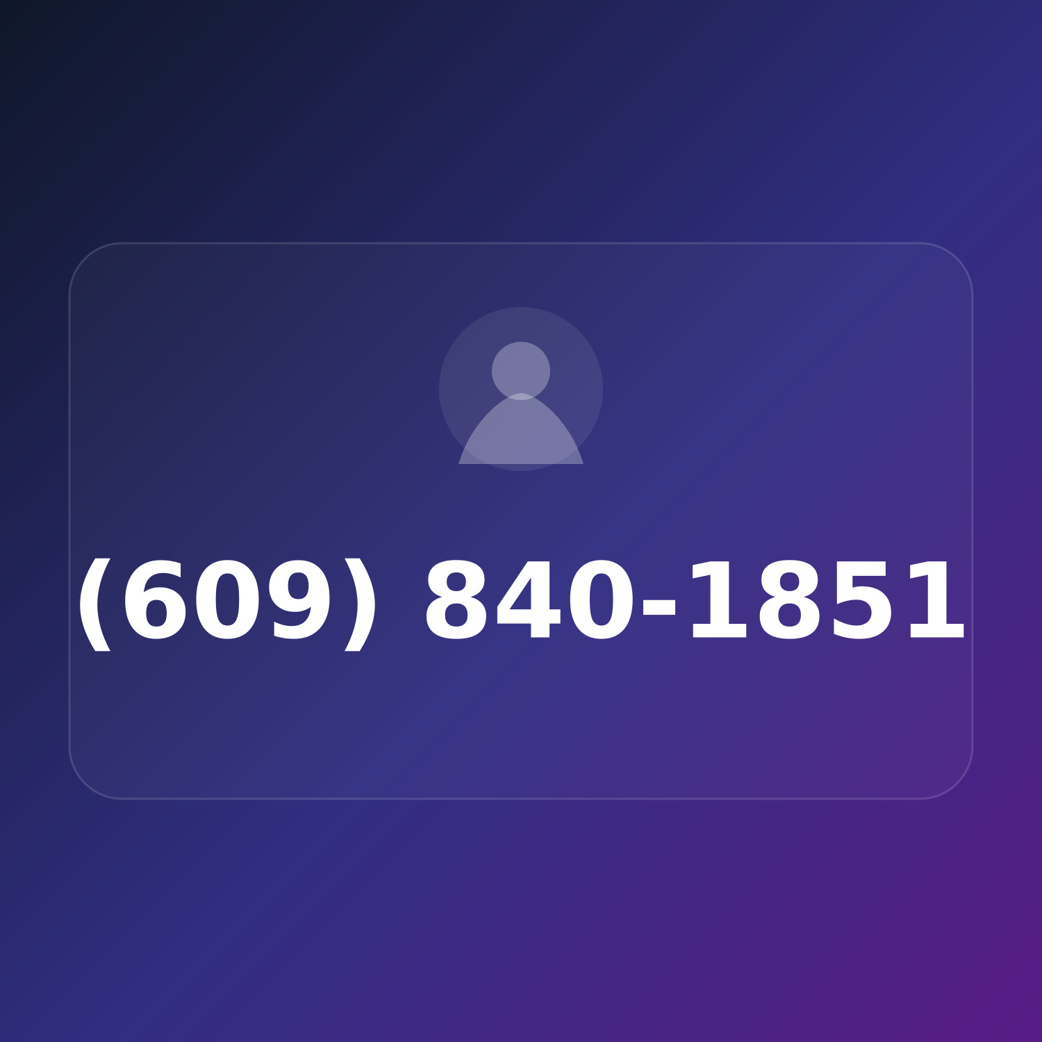 (609) 840-1851 product image