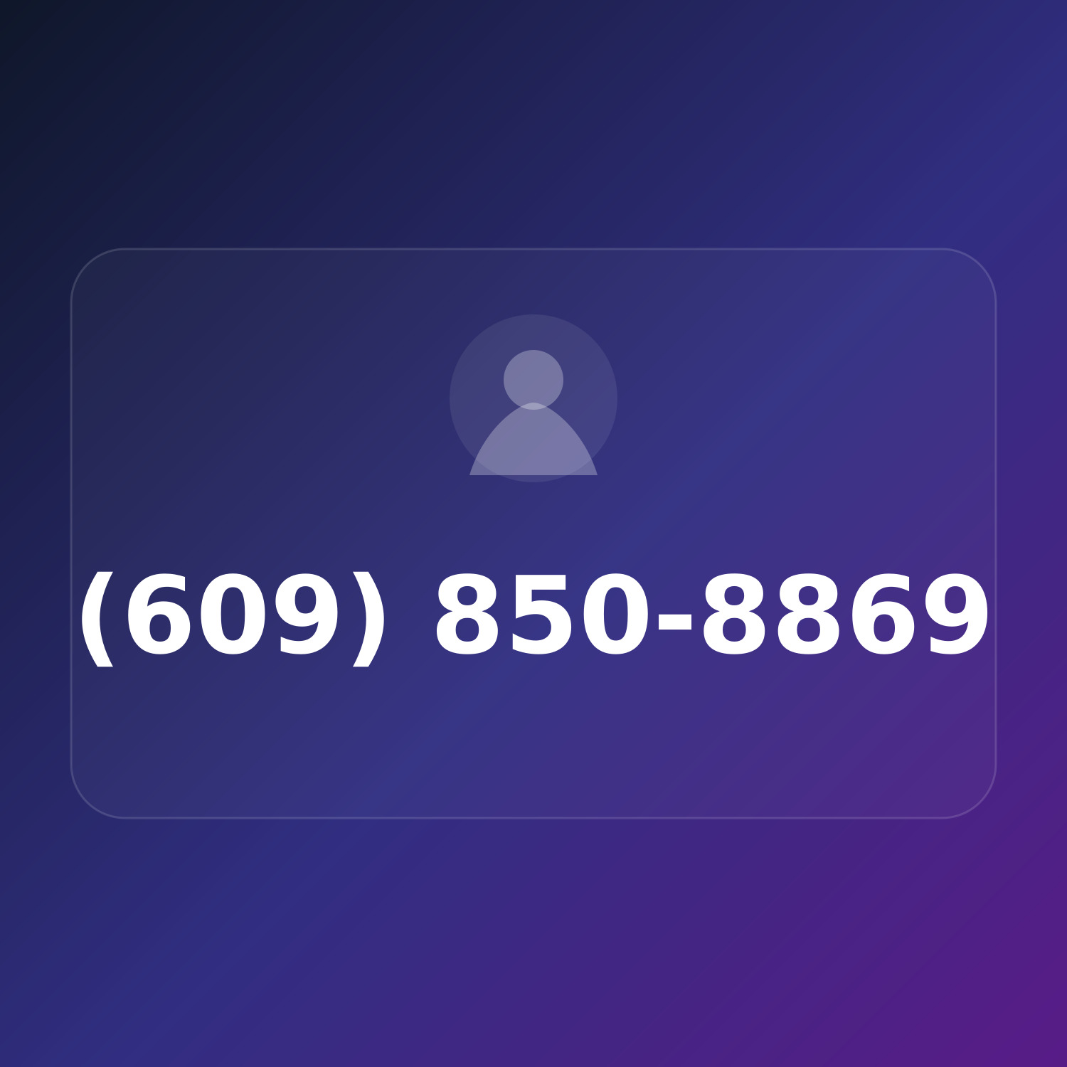 (609) 850-8869 product image