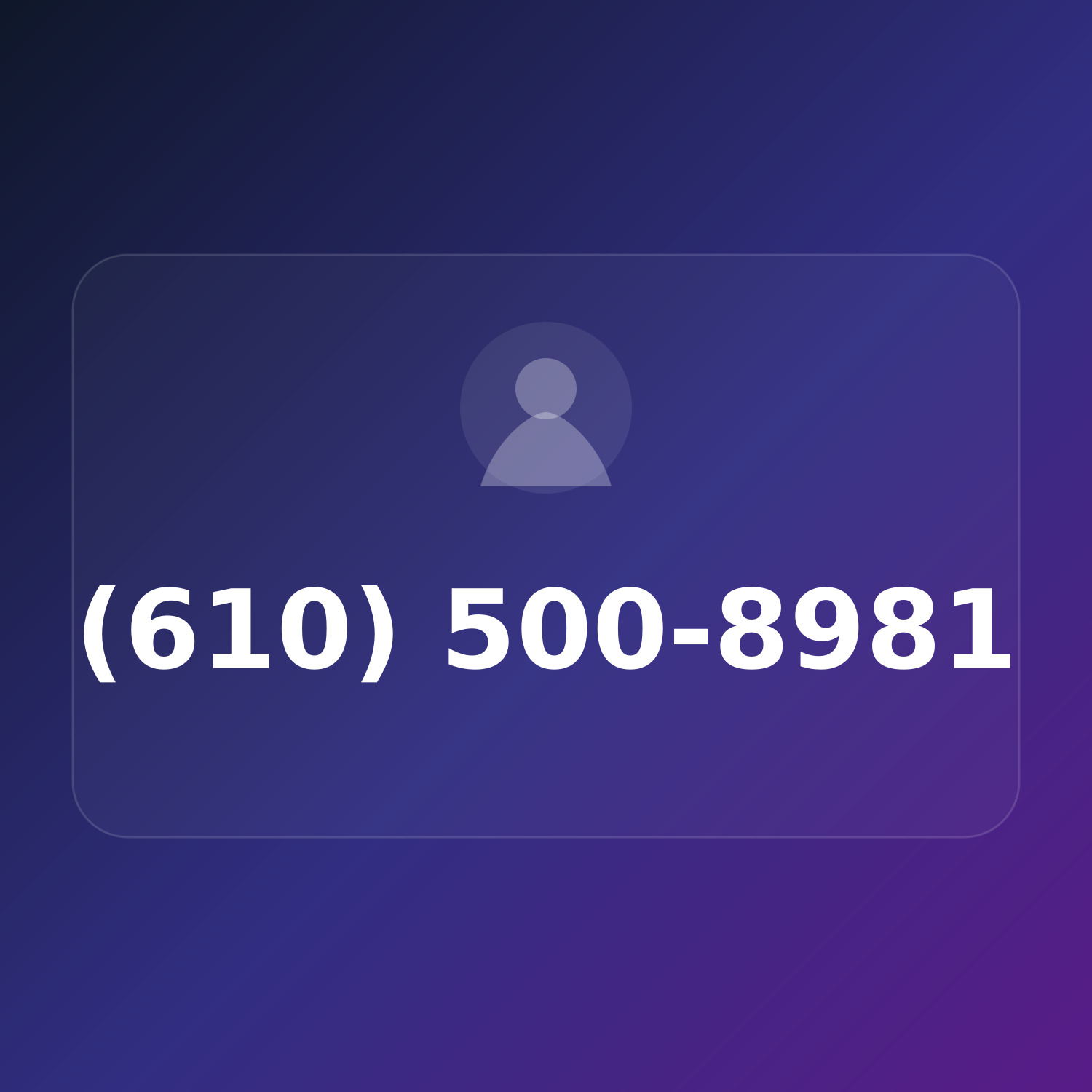 (610) 500-8981 product image