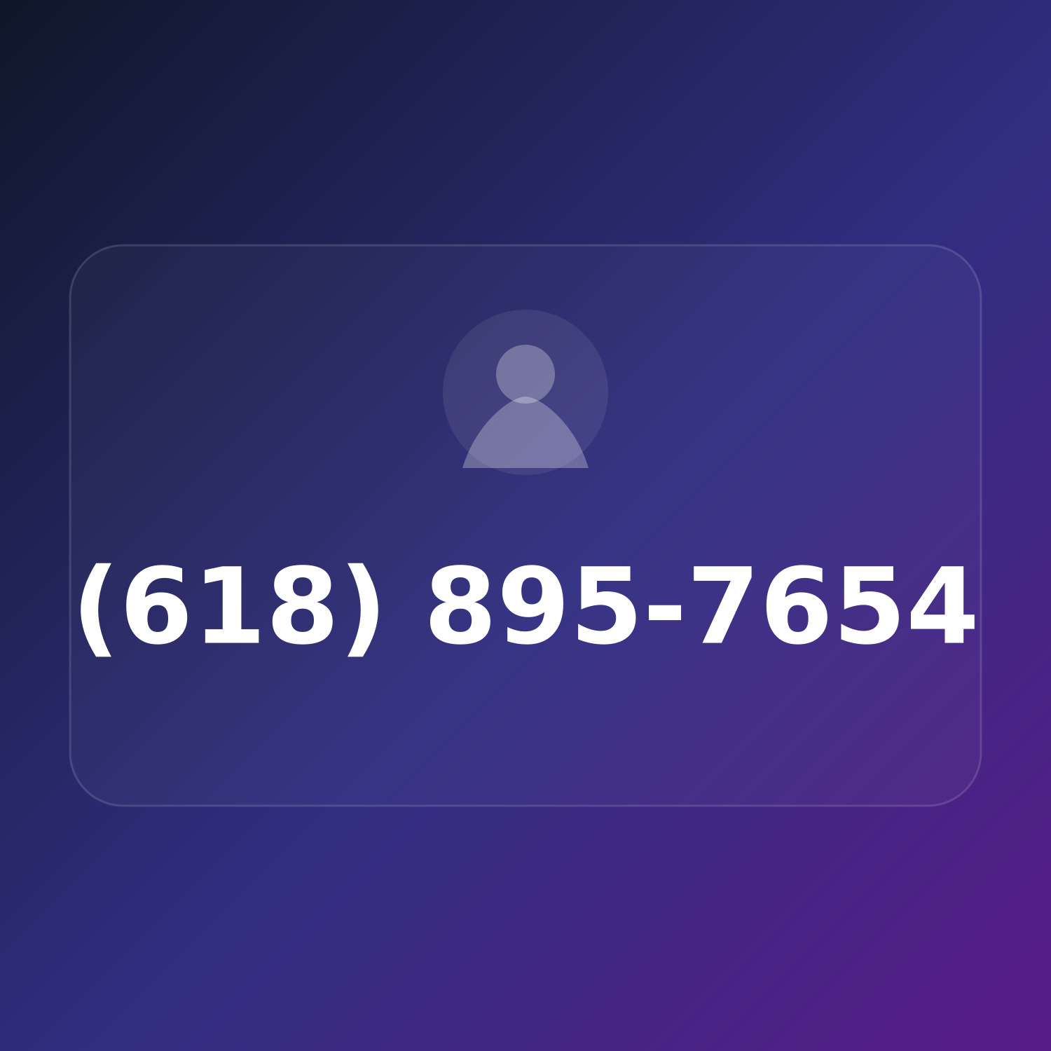 (618) 895-7654 product image