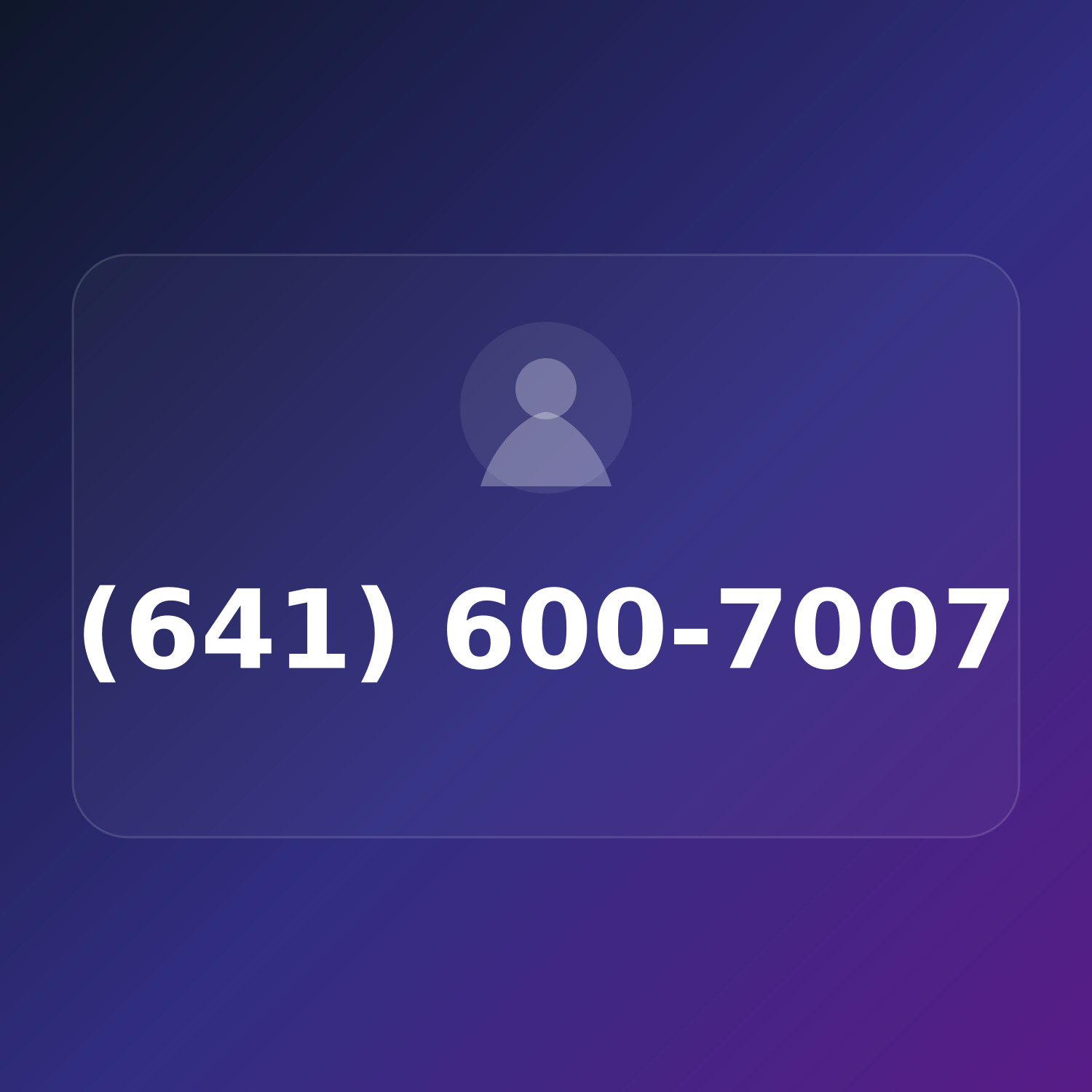 (641) 600-7007 product image