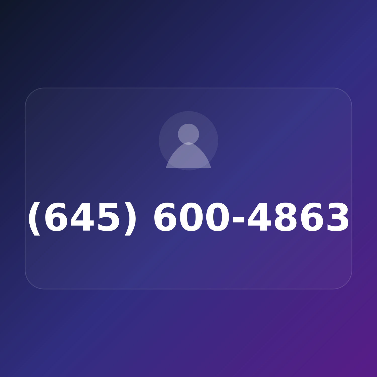(645) 600-4863 product image