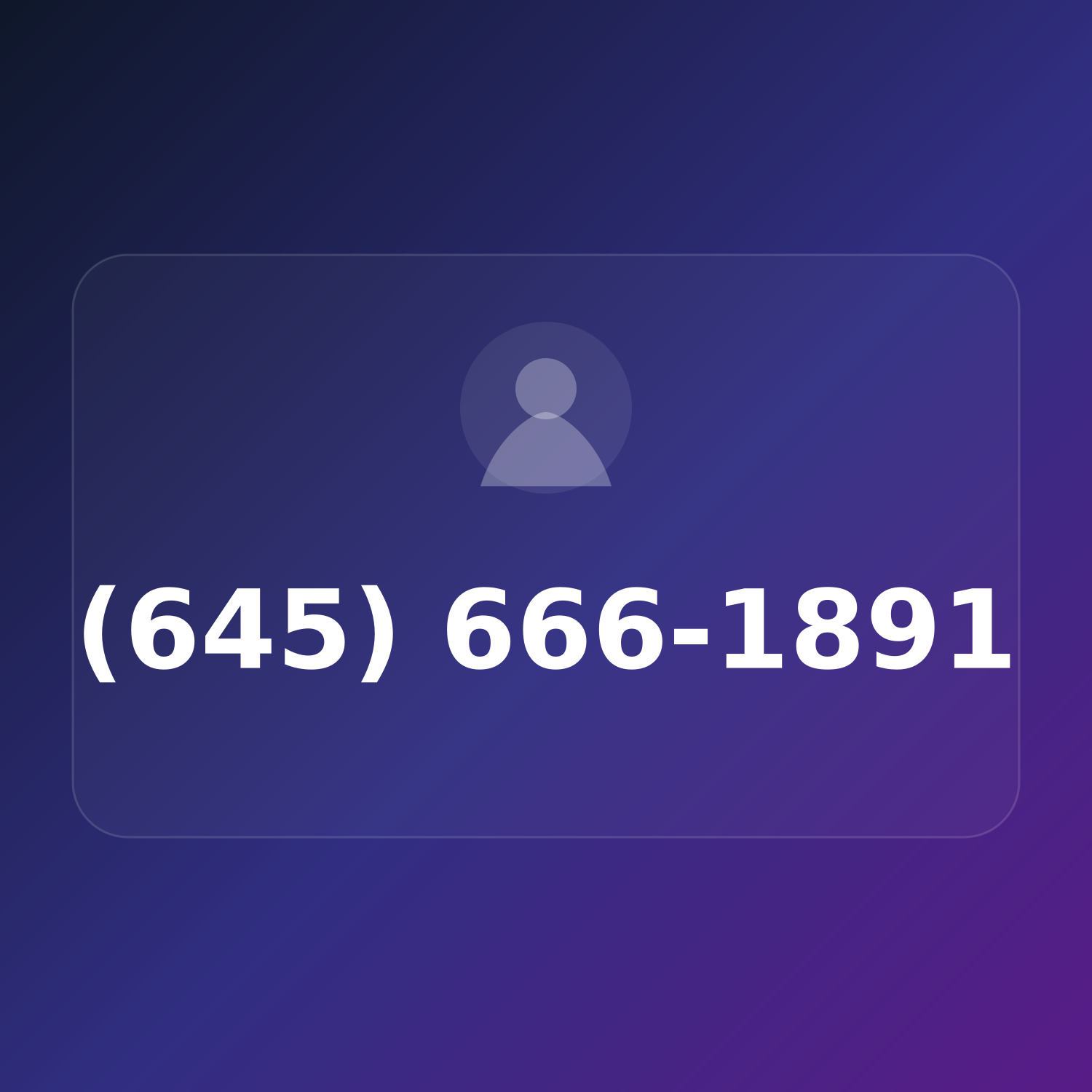 (645) 666-1891 product image