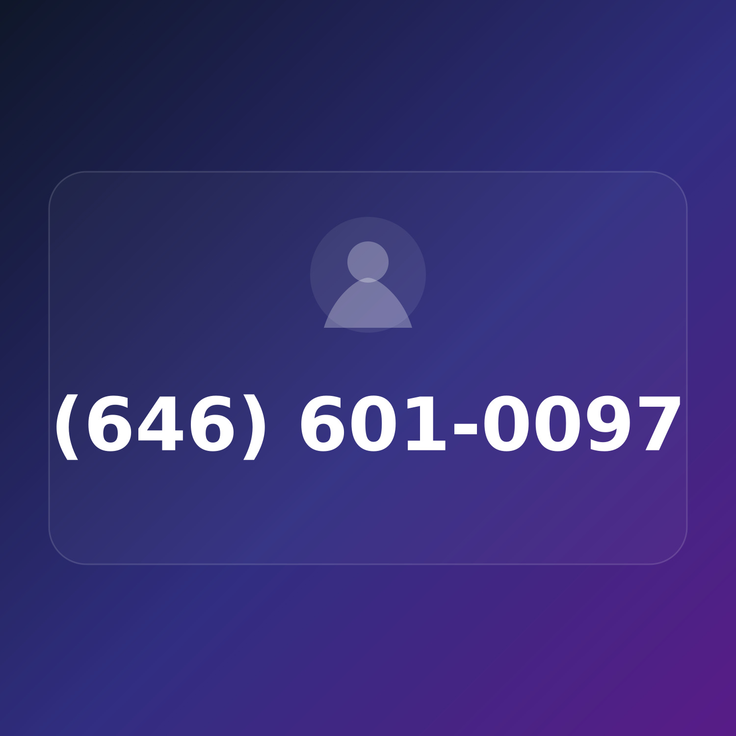 (646) 601-0097 product image